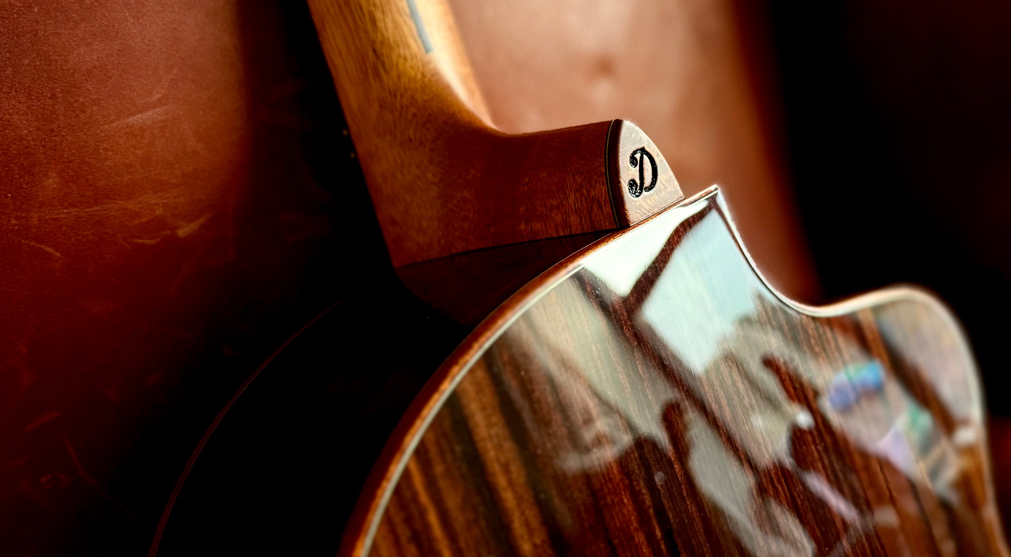 Dowina RoNY New York Rosewood GAC Custom Cedar Top Left Handed.  Boutique Guitars At Their Finest!