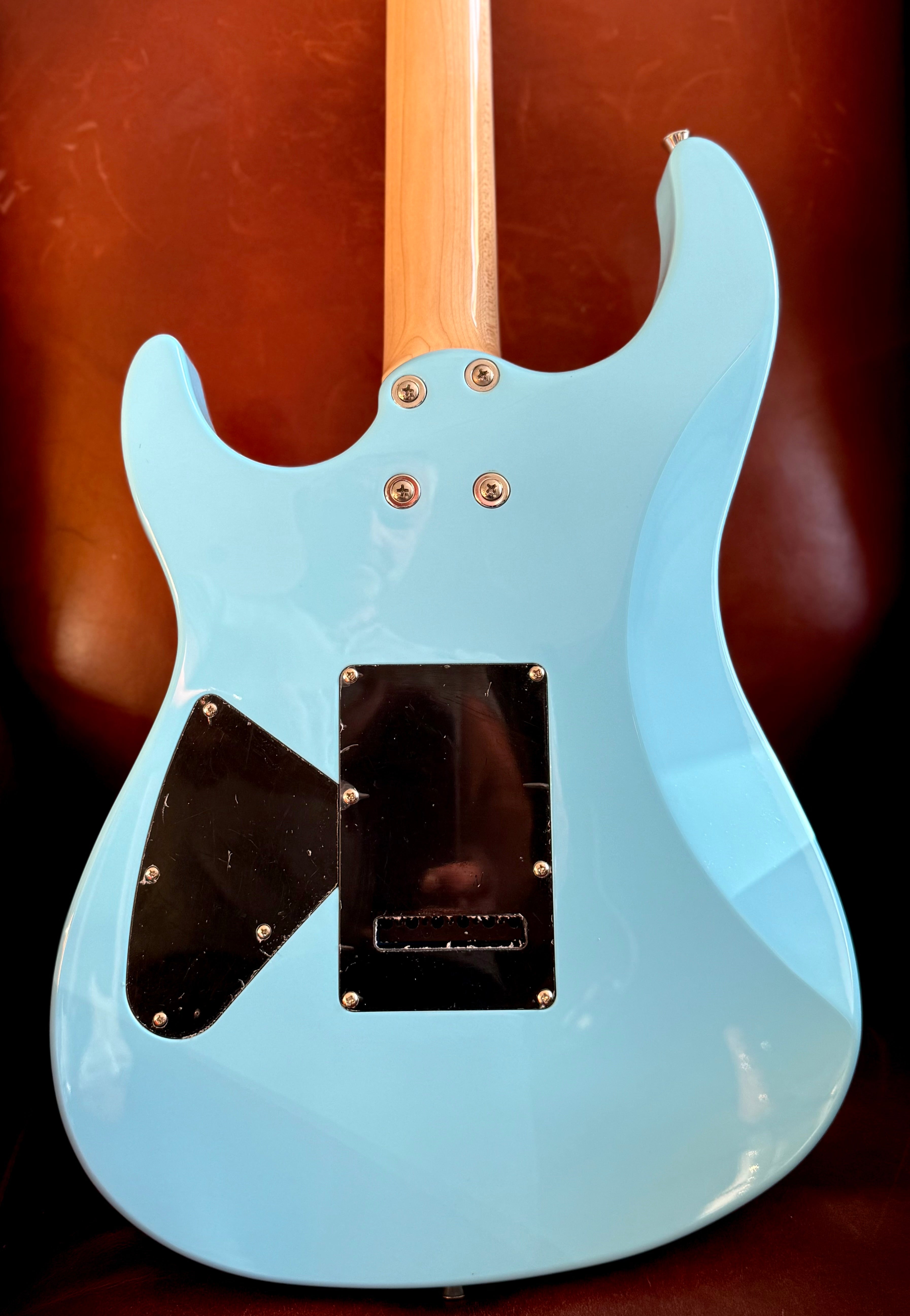 Vintage V6M24 ReIssued Electric Guitar ~ Laguna Blue