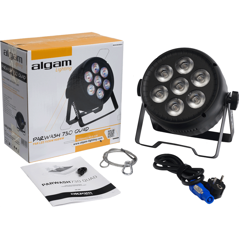 7 X 30W RGBWW LED Par Wash - Richards Guitars Of Stratford Upon Avon