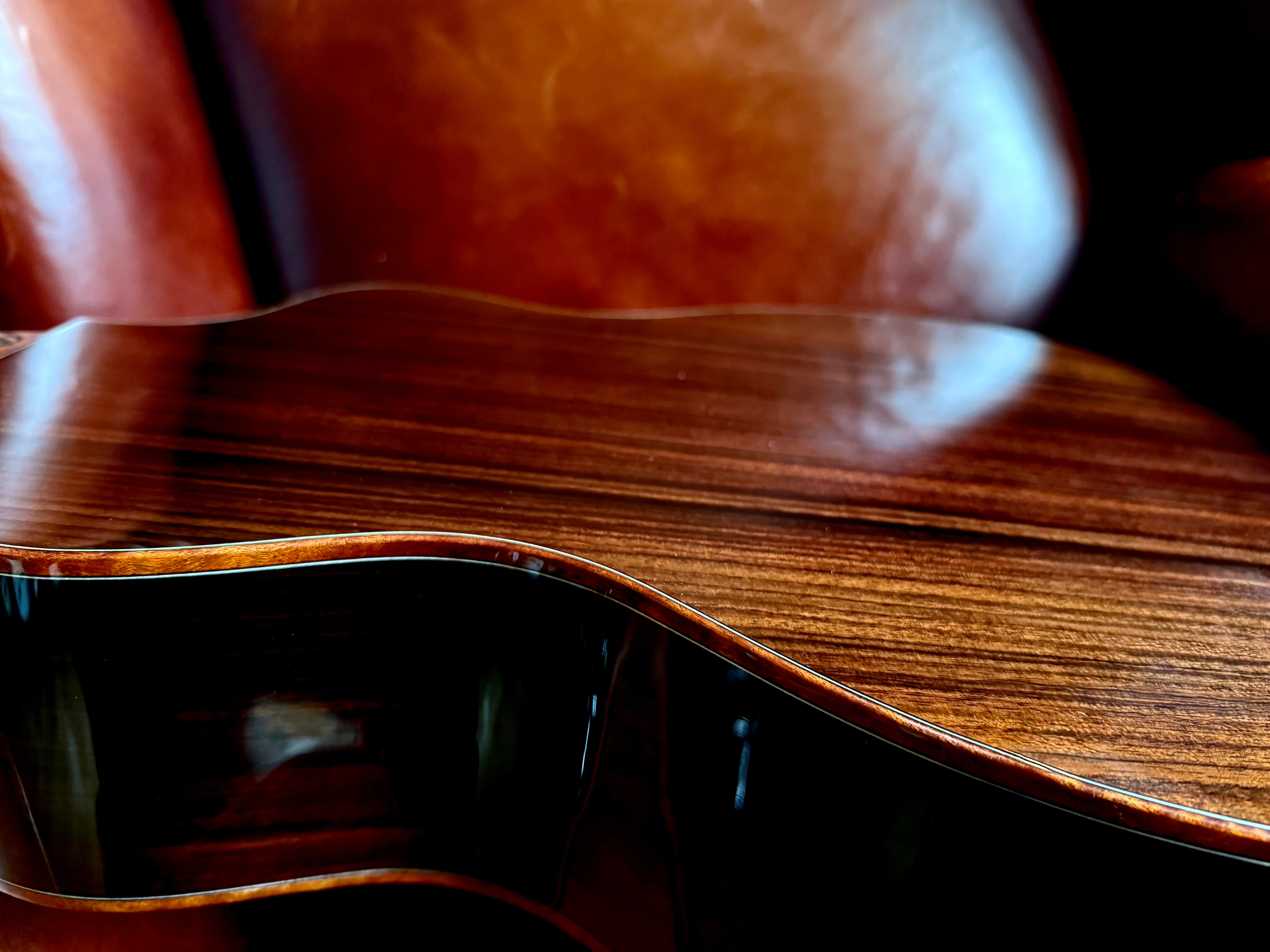 Dowina RoNY New York Rosewood GAC Custom Cedar Top Left Handed.  Boutique Guitars At Their Finest!