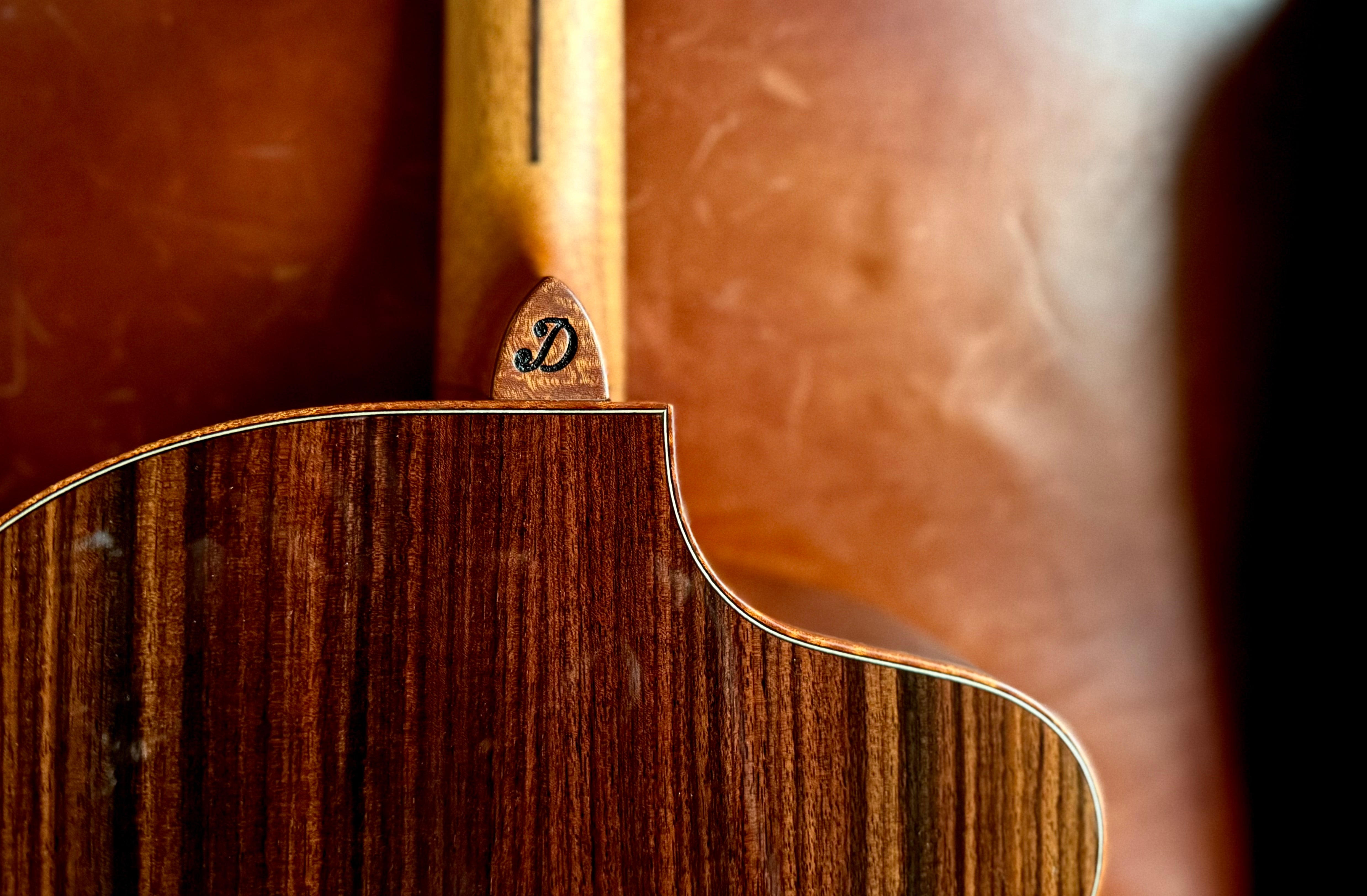 Dowina RoNY New York Rosewood GAC Custom Cedar Top Left Handed.  Boutique Guitars At Their Finest!