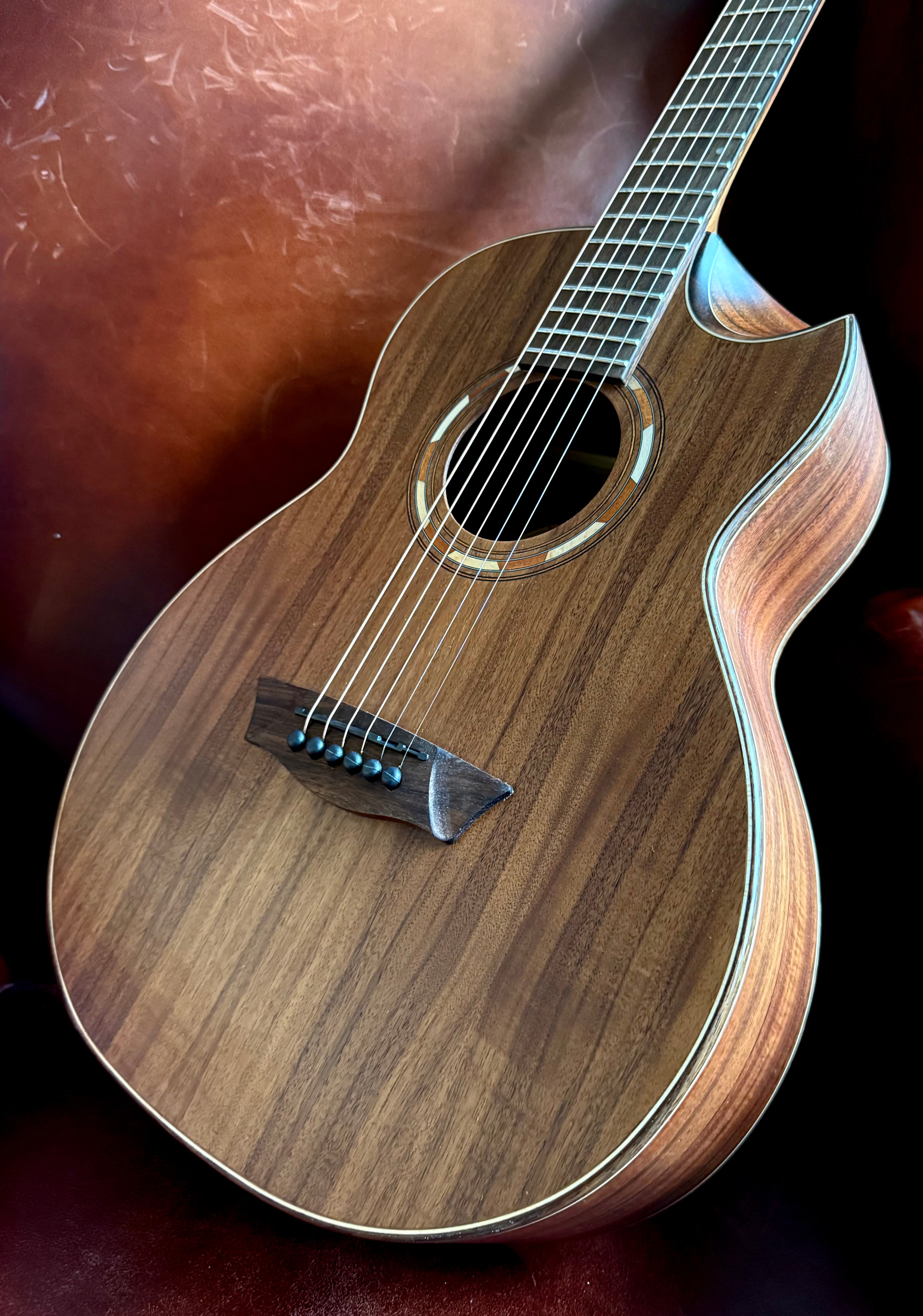 Washburn G-MINI 55 KOA - Mini/Travel - Natural Acoustic Guitar