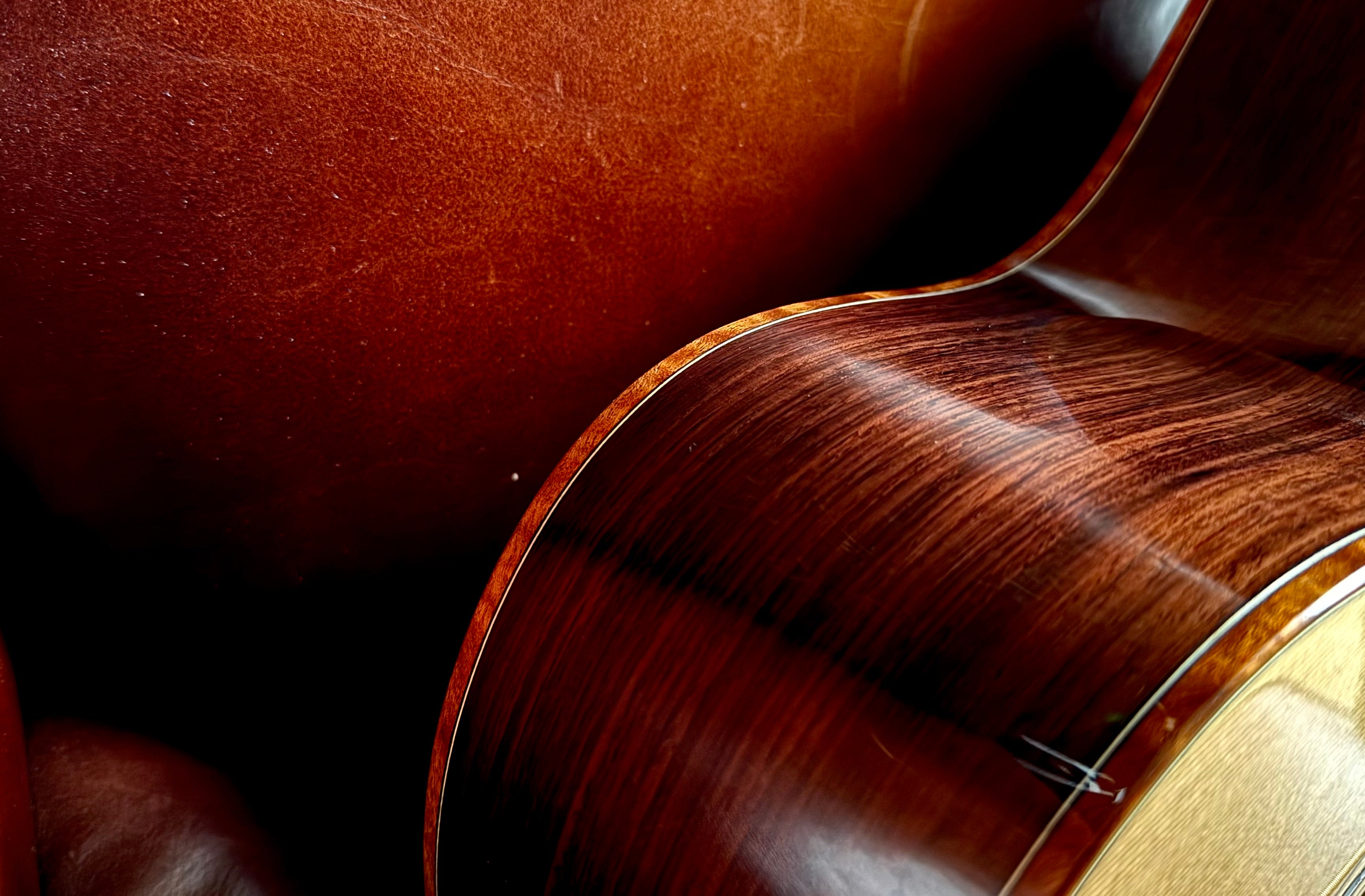 Dowina RoNY New York Rosewood GAC Custom Cedar Top Left Handed.  Boutique Guitars At Their Finest!