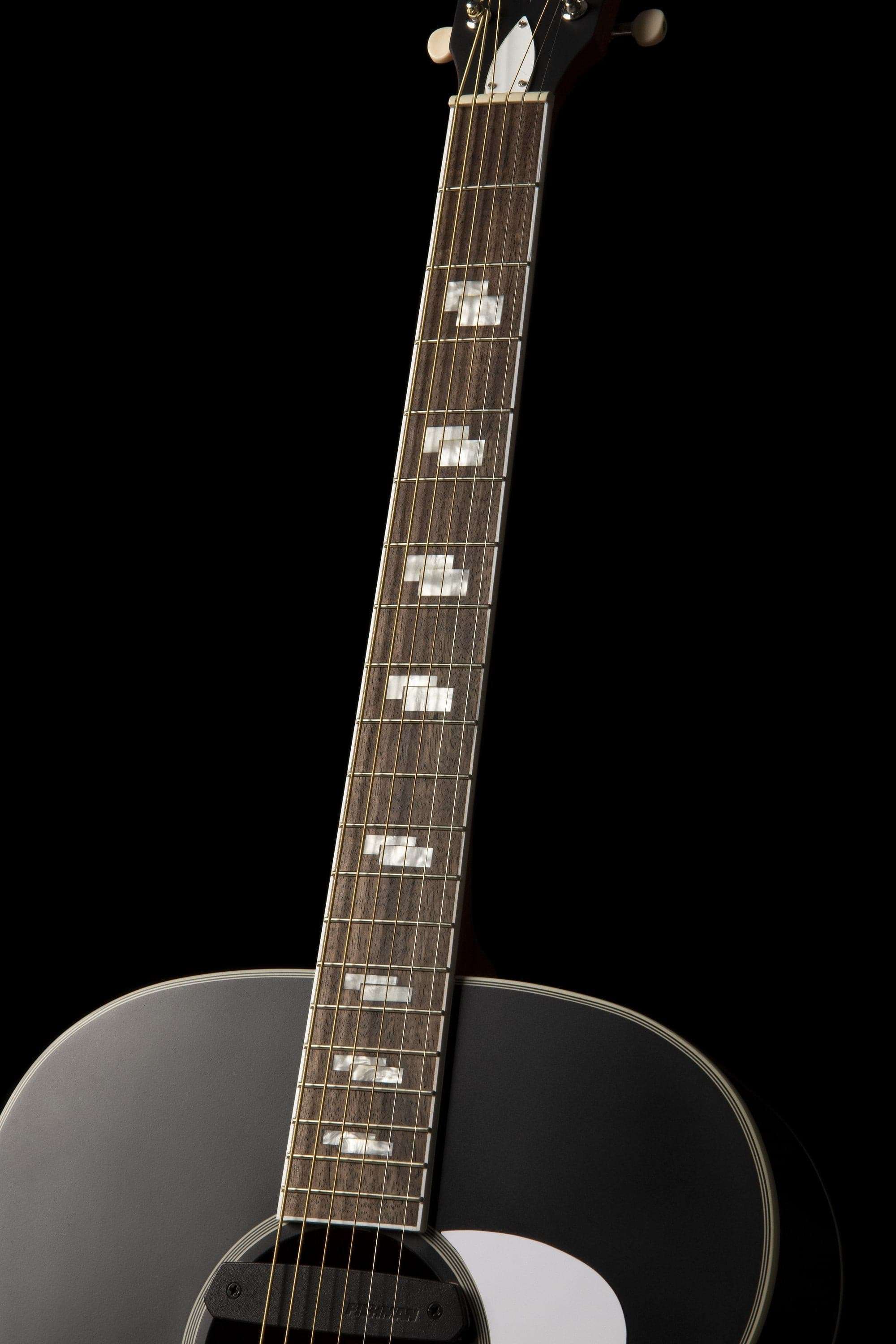 Cort CJ Retro Vintage Black Matte, Acoustic Guitar for sale at Richards Guitars.
