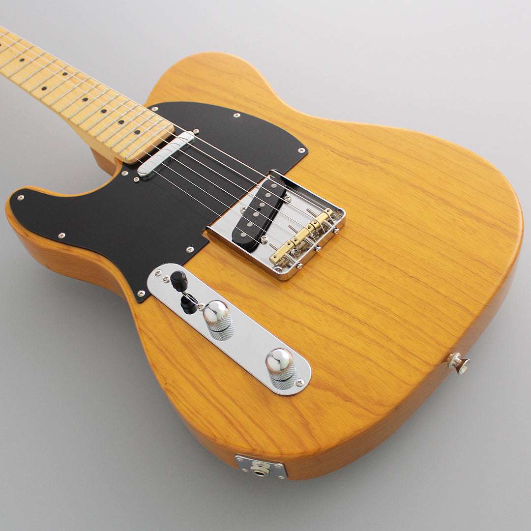 FGN Guitars Neoclassic TE 100M Ash LH Vintage Natural Left Handed, chitarra elettrica in vendita presso Richards Guitars.