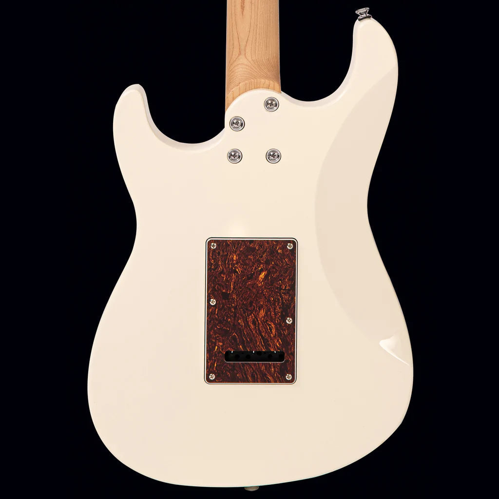 FRET KING CORONA CUSTOM GUITAR - VINTAGE WHITE (Includes Our £85 Pro Setup Free), Electric Guitar for sale at Richards Guitars.