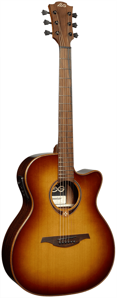 Tramontane 118 Brown Shadow - Auditorium Cutaway Electro