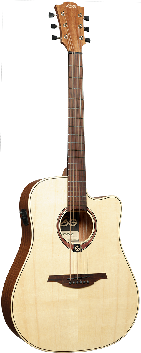 Tramontane 70 Natural - Dreadnought Cutaway Electro
