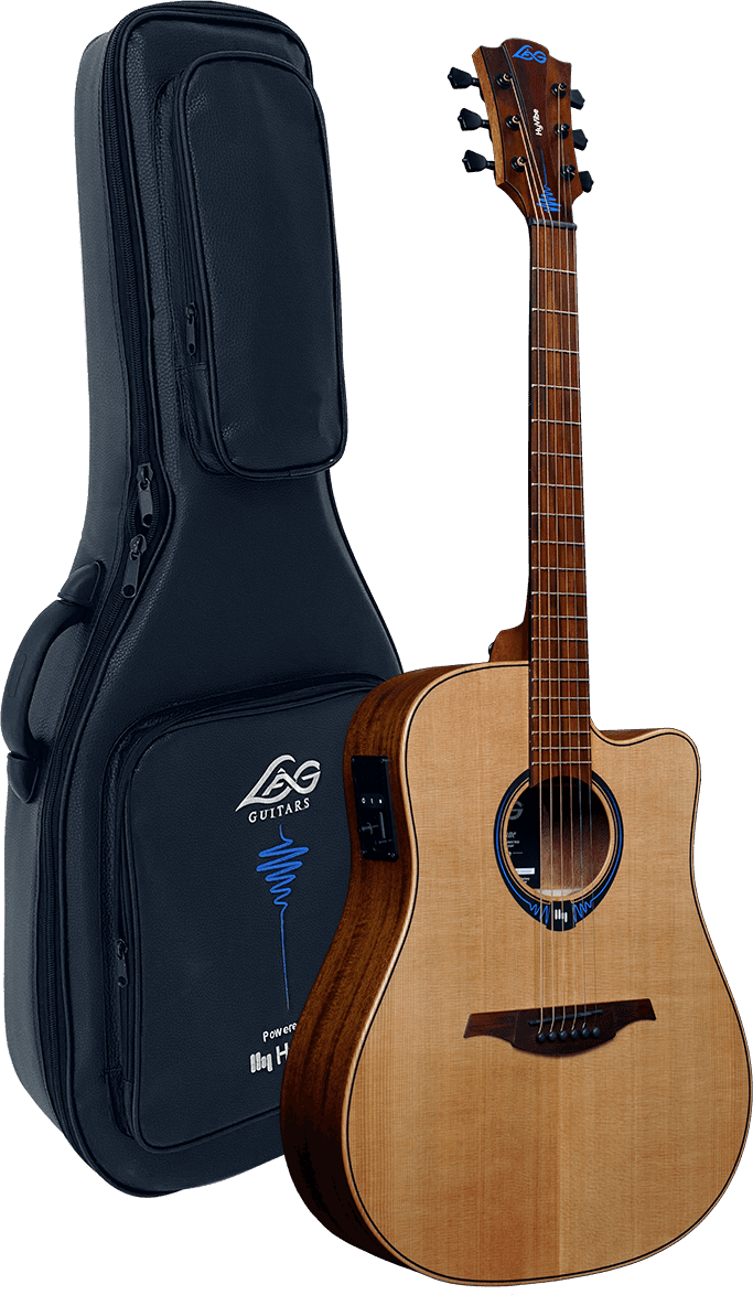 HyVibe 10 - Dreadnought Cutaway Electro