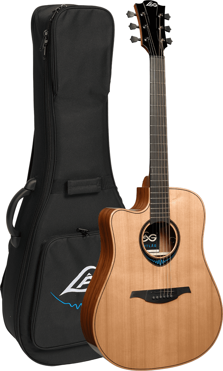 BlueWave 2 Left-Handed - Dreadnought Cutaway Electro