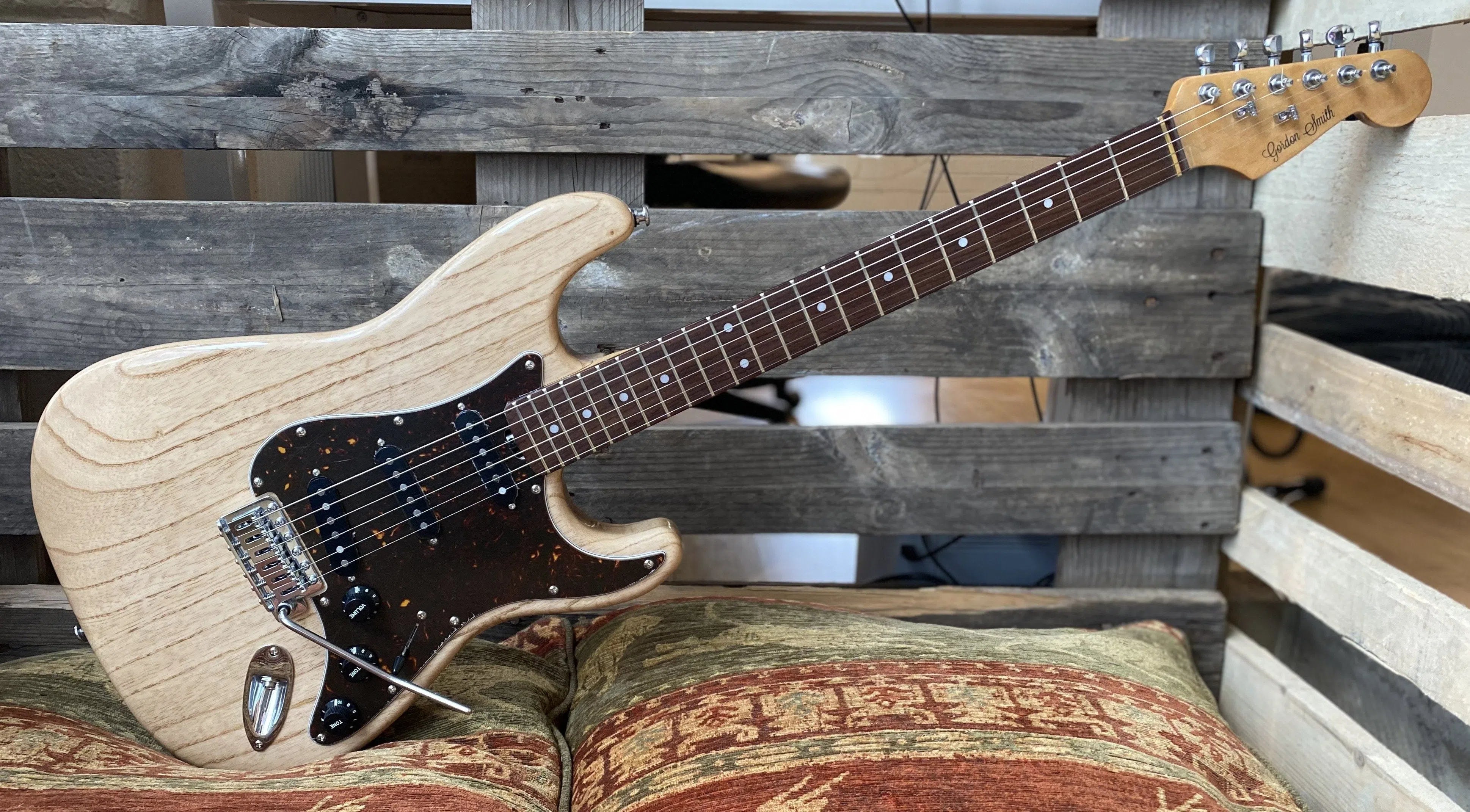 Gordon Smith Classic S Natural Swamp Ash Custom SN: 20149, Electric Guitar for sale at Richards Guitars.
