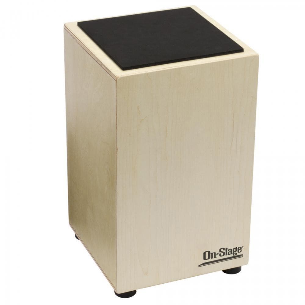 On-Stage Cajon w/Fixed Snare + Carry Bag, for sale at Richards Guitars.
