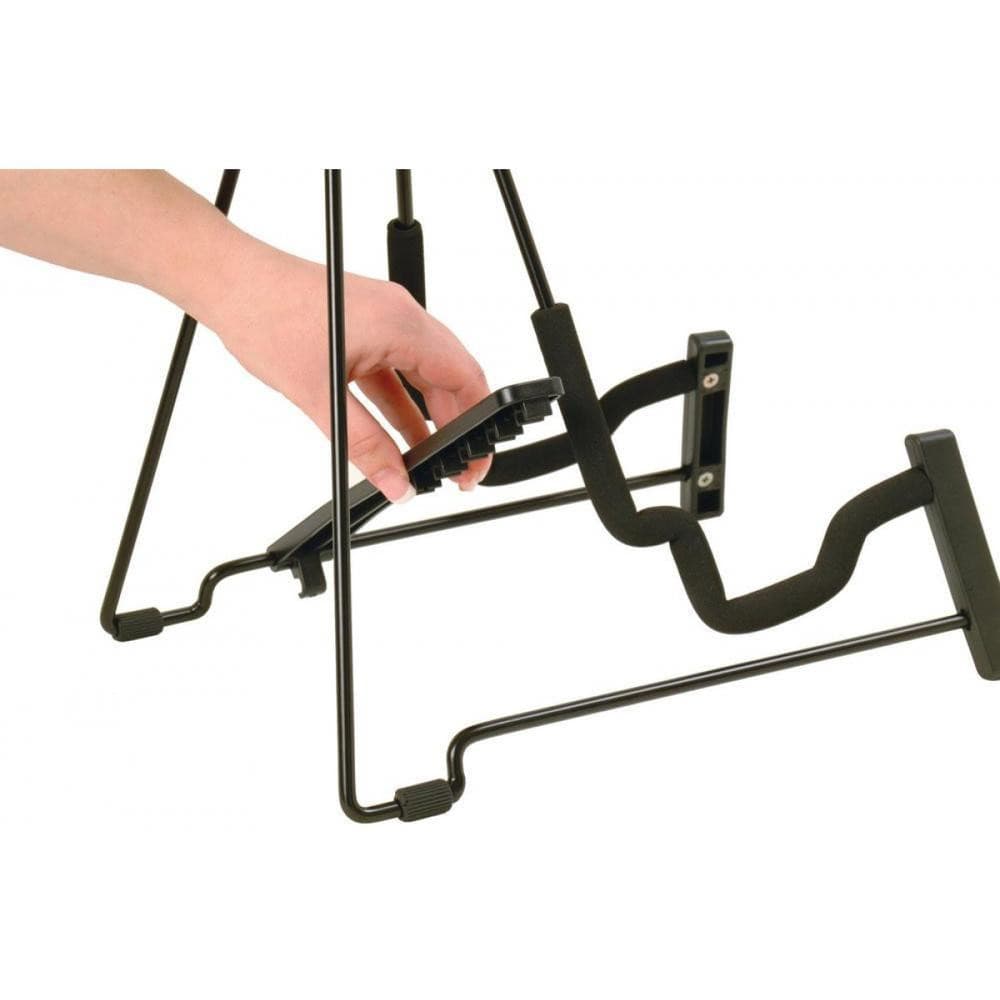 On-Stage Fold-Flat Guitar Stand, Stands & Hangers for sale at Richards Guitars.