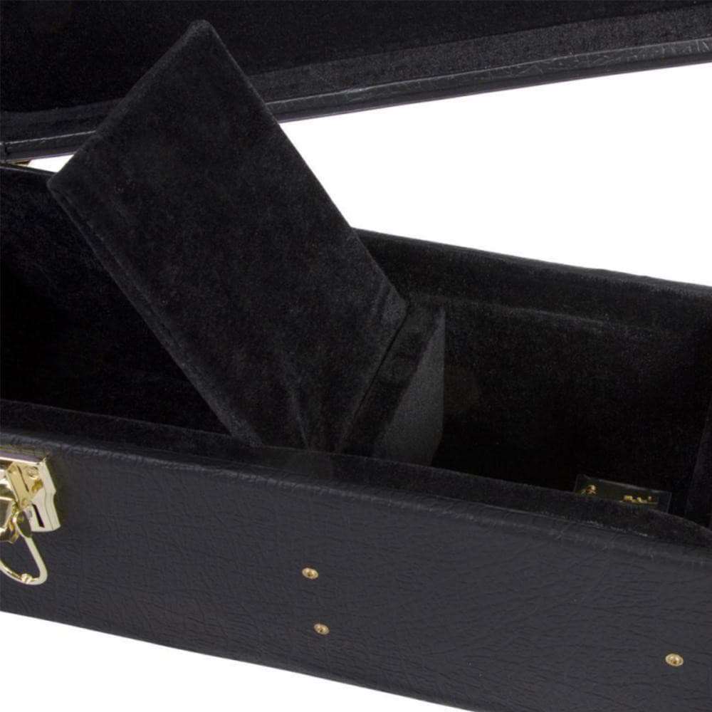 On Stage Hardshell Jumbo Guitar Case ~ Black, Accessory for sale at Richards Guitars.