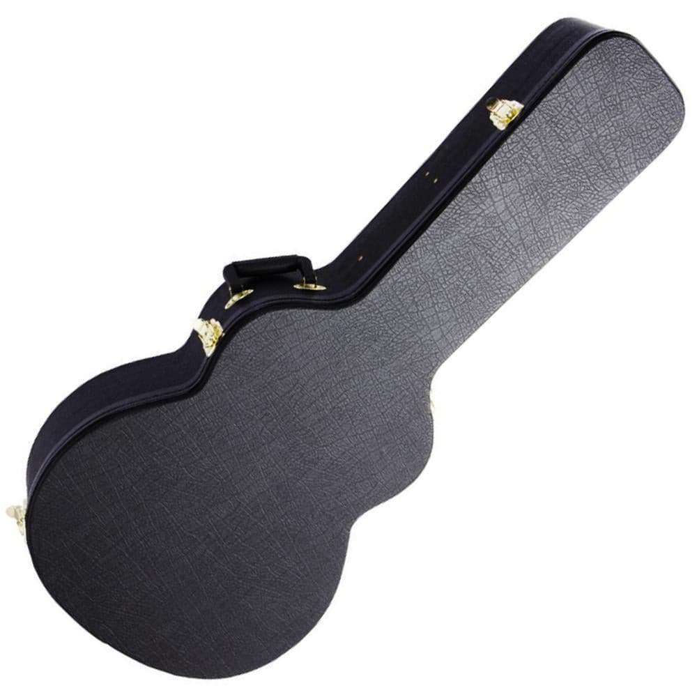 On Stage Hardshell Jumbo Guitar Case ~ Black, Accessory for sale at Richards Guitars.