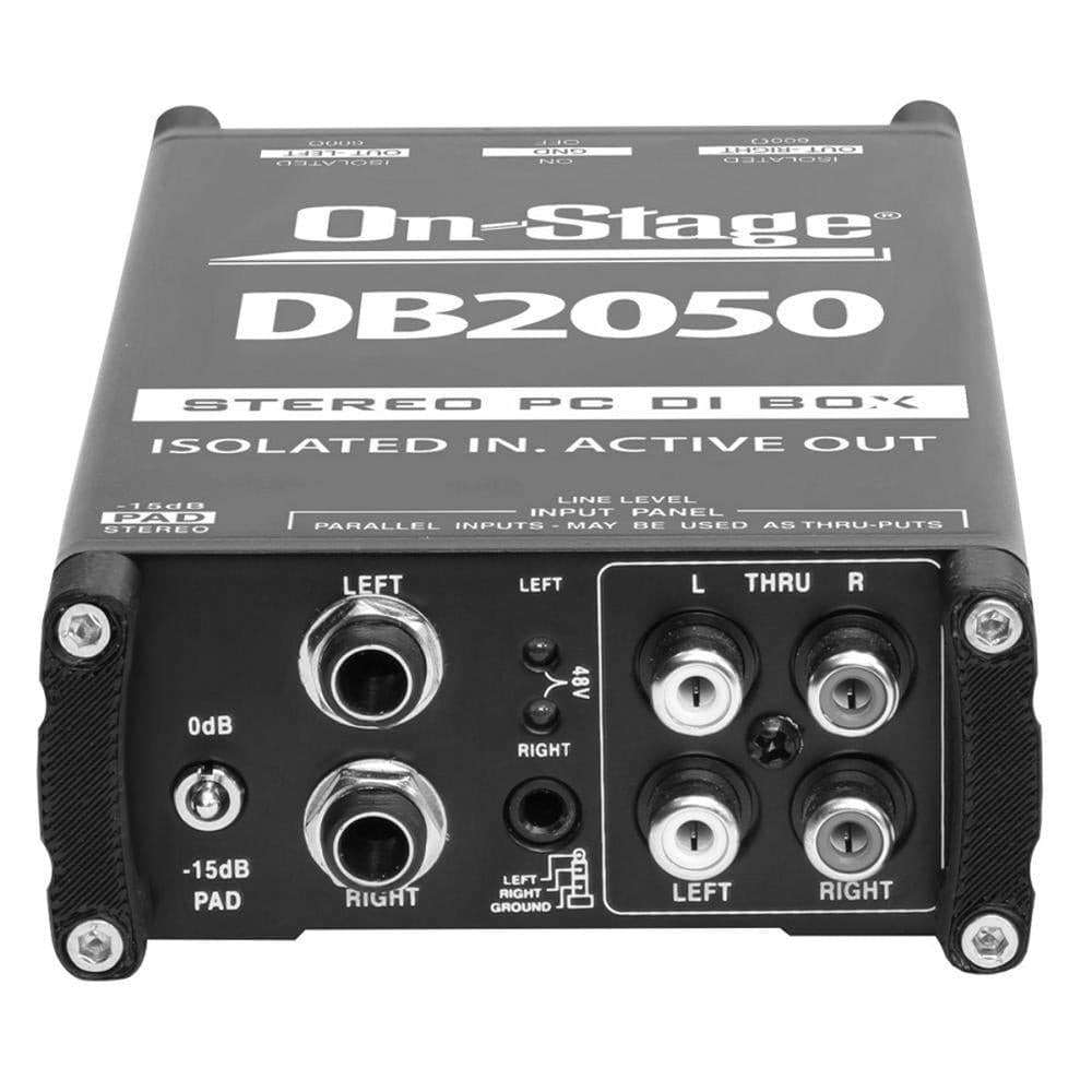 On-Stage Stereo Multi Media Active Di Box, for sale at Richards Guitars.