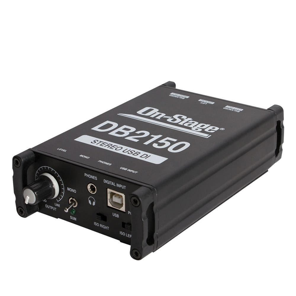 On-Stage USB DI Box, for sale at Richards Guitars.