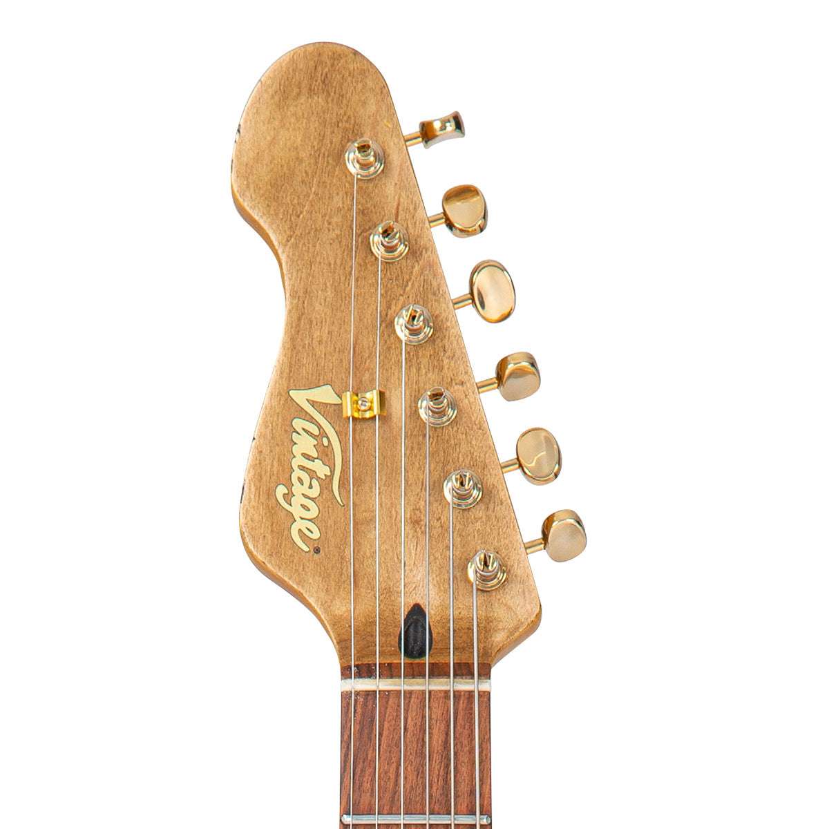 IN BUILD: - Vintage LV6 ProShop Custom-Build ~ Heavy Distressing / SRV Style Tobacco, Electric Guitar for sale at Richards Guitars.