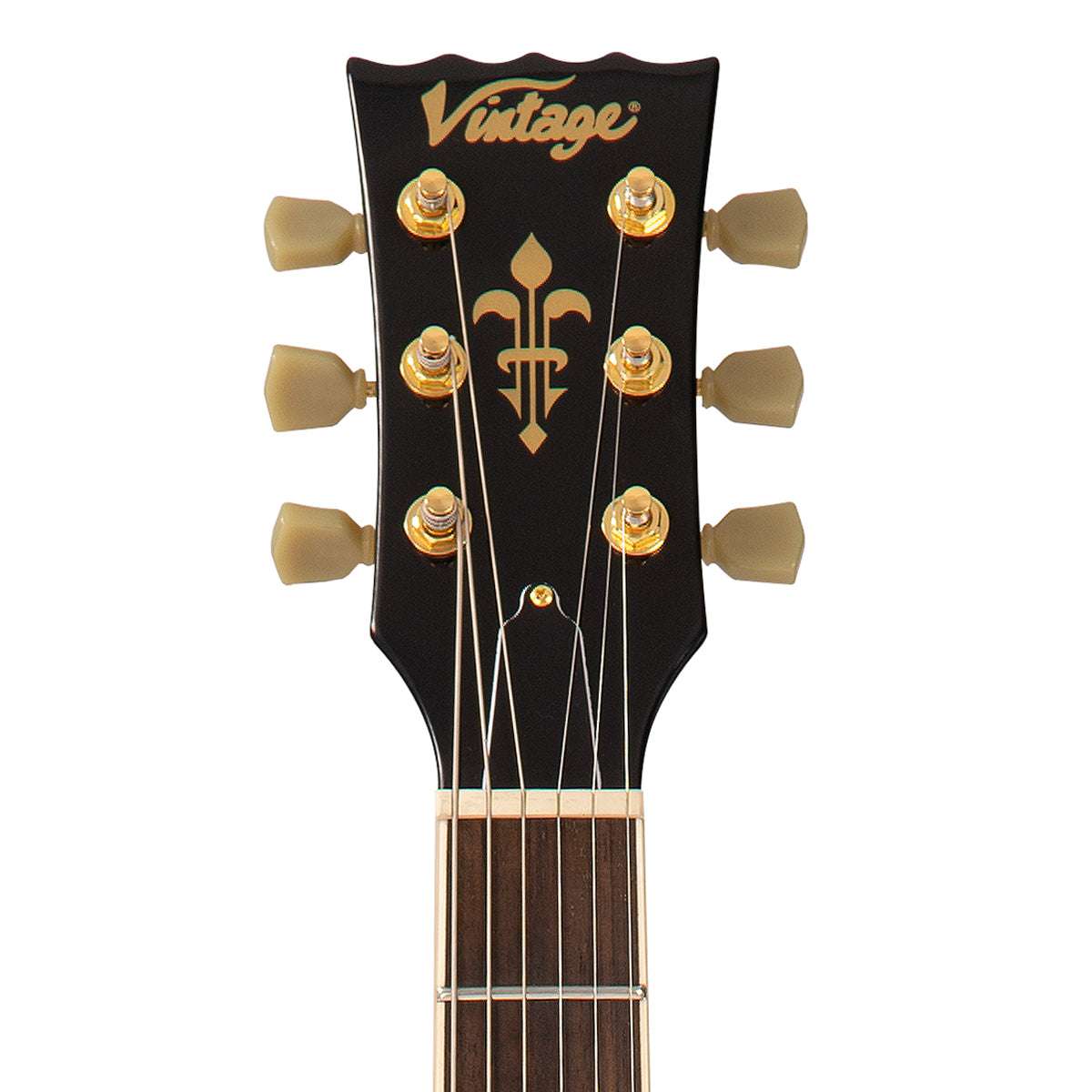 IN BUILD: - Vintage V100 ProShop Unique ~ The Brick, Electric Guitar for sale at Richards Guitars.