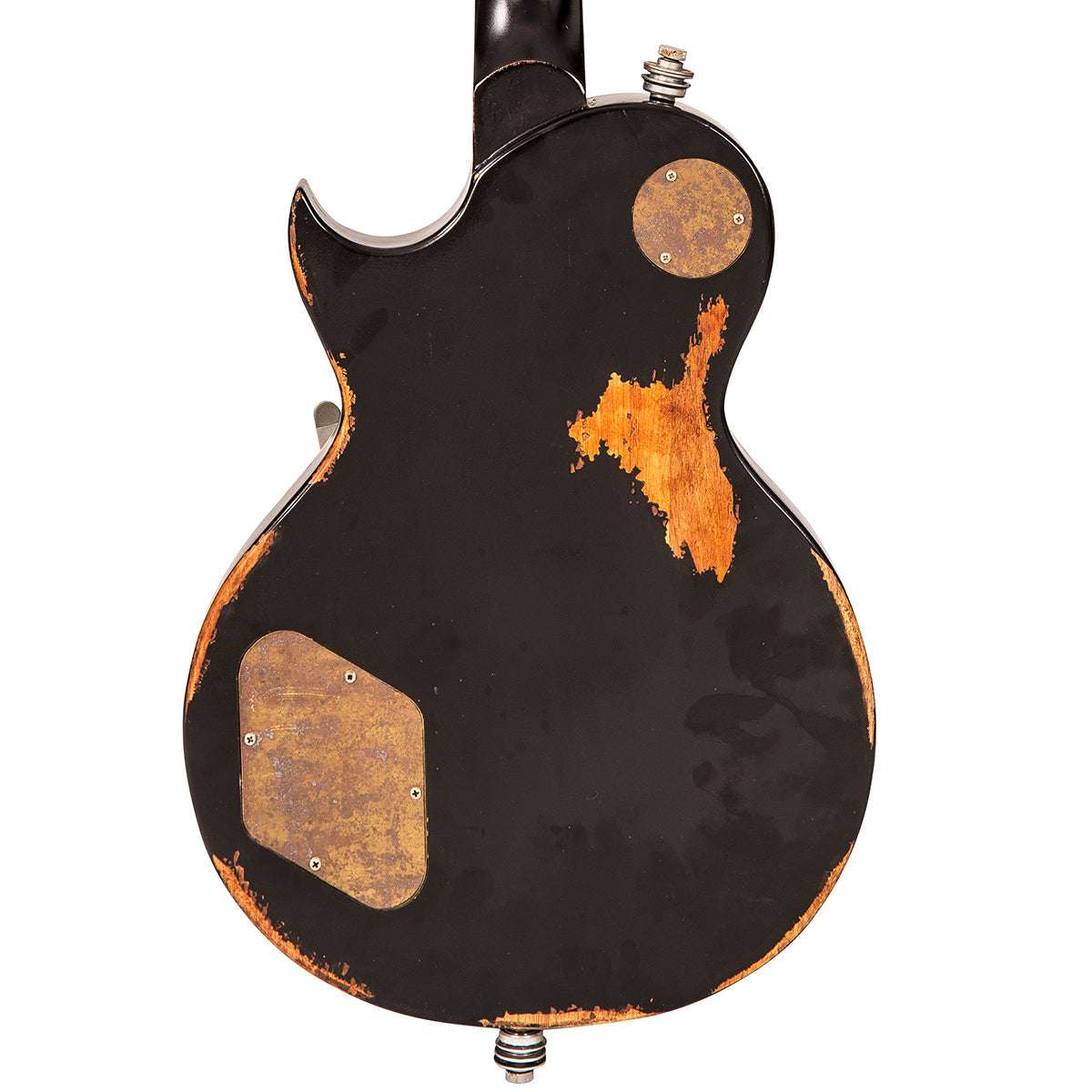 IN BUILD: - Vintage V100 ProShop Unique ~ Vintage Black, Electric Guitar for sale at Richards Guitars.