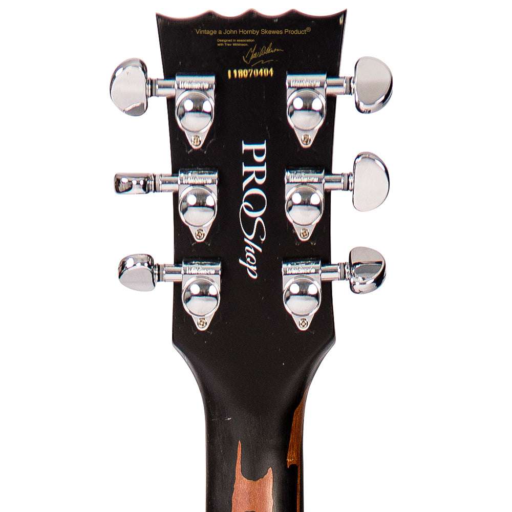 IN BUILD: - Vintage V100 Proshop Unique ~ Gold Top, Electric Guitar for sale at Richards Guitars.