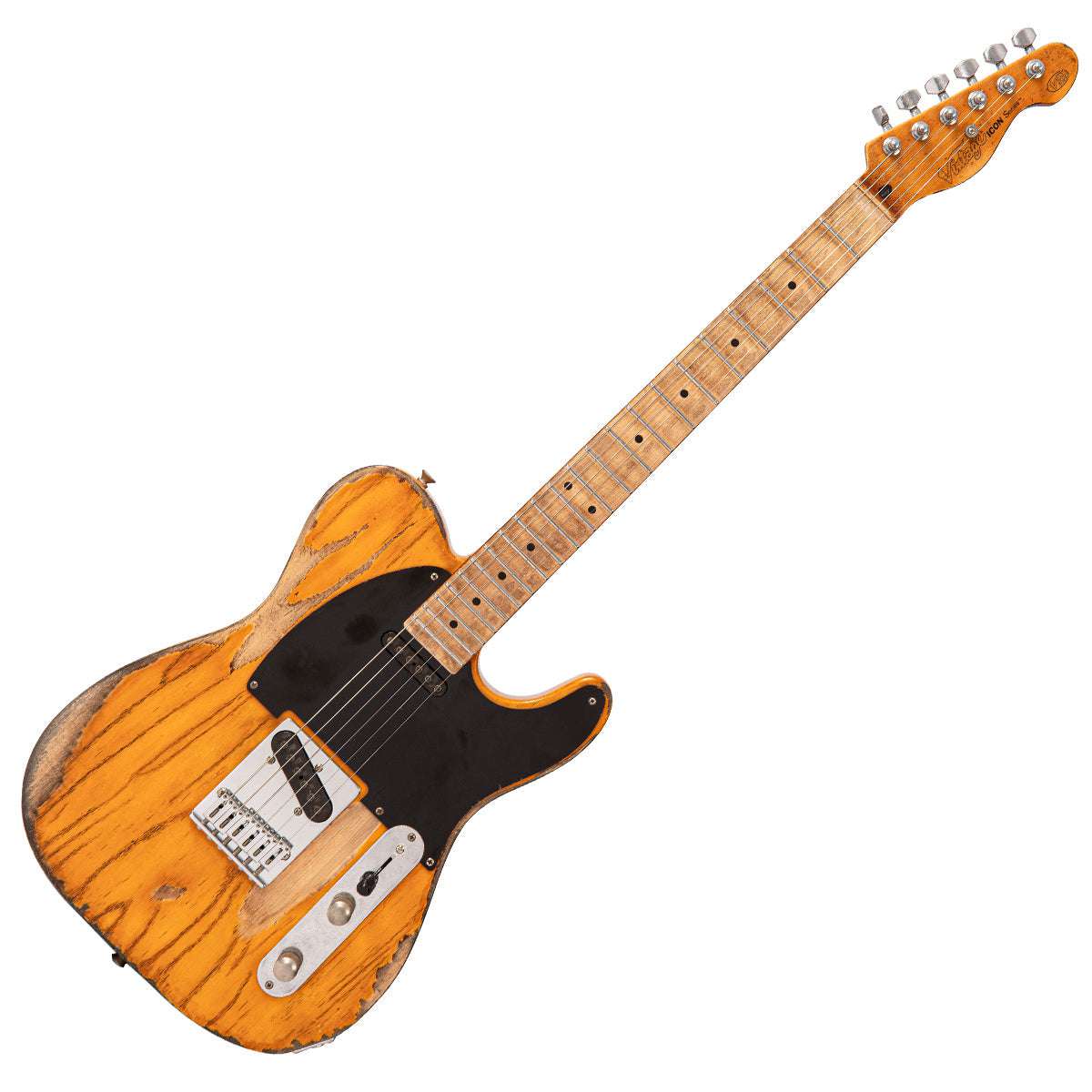 IN BUILD: - Vintage V52 ProShop Unique ~ The Boss, Electric Guitar for sale at Richards Guitars.