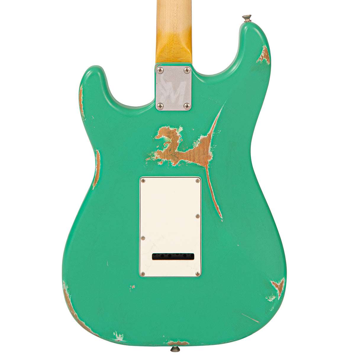 IN BUILD: - Vintage V6 ProShop Custom Build ~ Relic Ventura Ming Green, Electric Guitar for sale at Richards Guitars.
