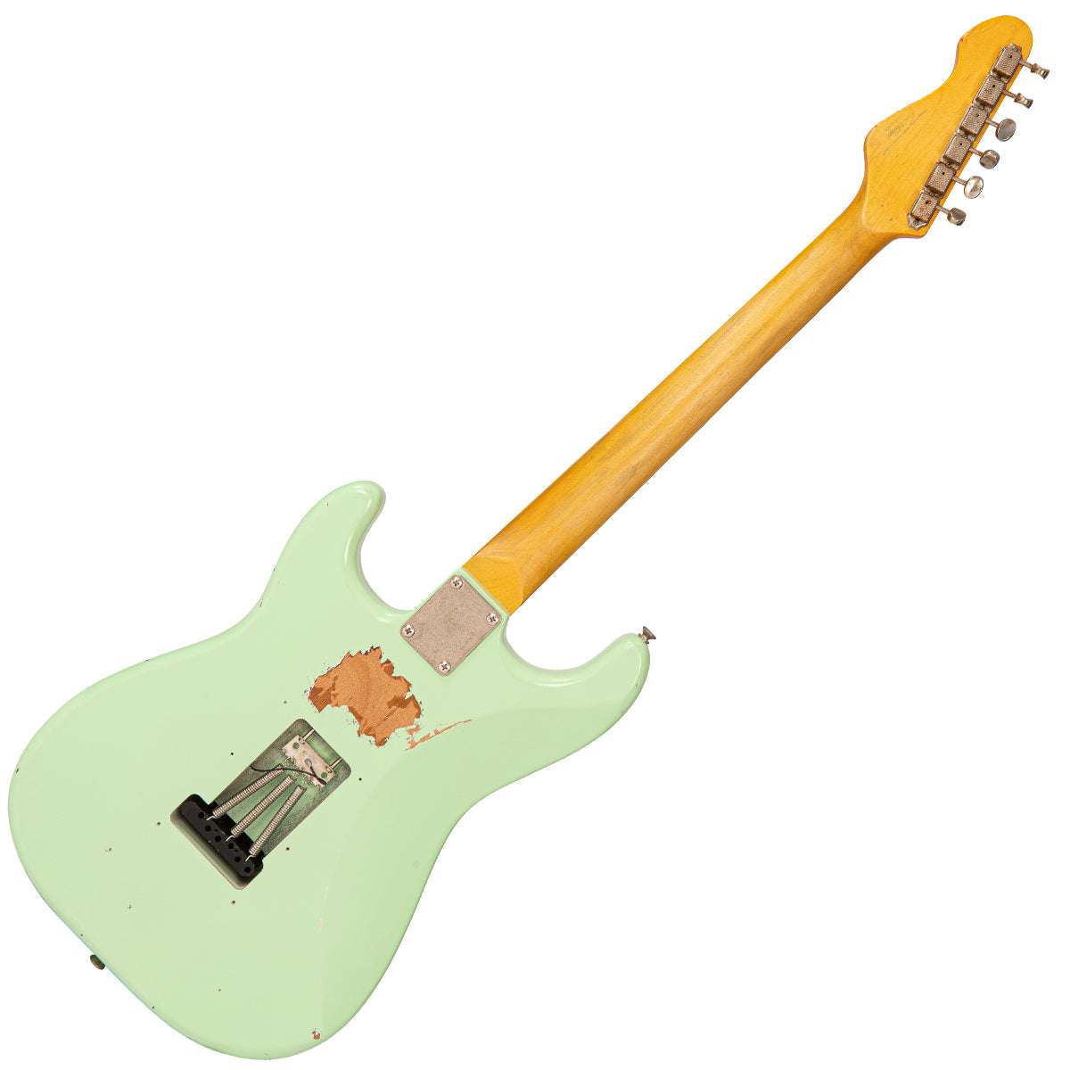 IN BUILD: - Vintage V6 ProShop Custom Build ~ Surf Green, Electric Guitar for sale at Richards Guitars.
