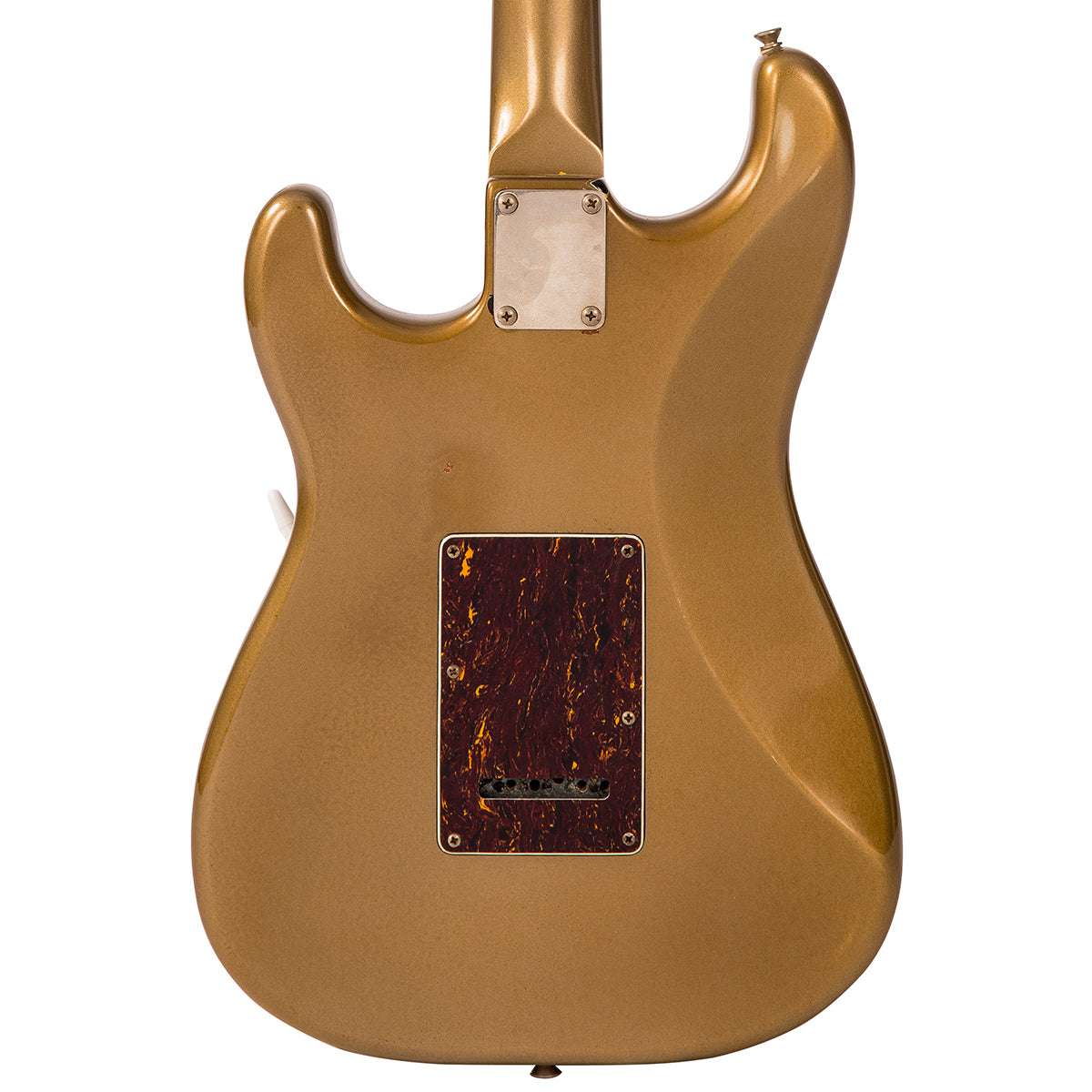 IN BUILD: – Vintage V6 ProShop Unique ~ Gold, Electric Guitar for sale at Richards Guitars.