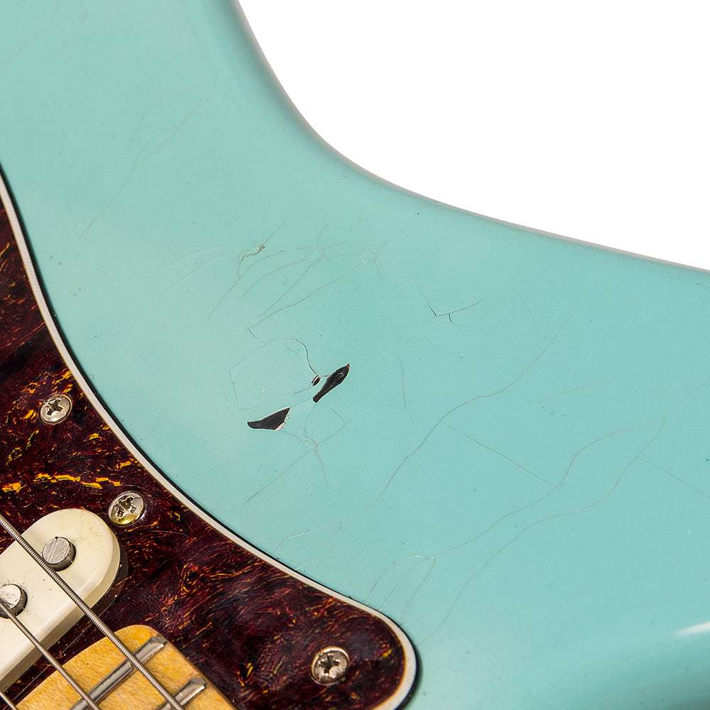 IN BUILD: ~ Vintage V6 ProShop Unique ~ Sonic Blue, Electric Guitar for sale at Richards Guitars.