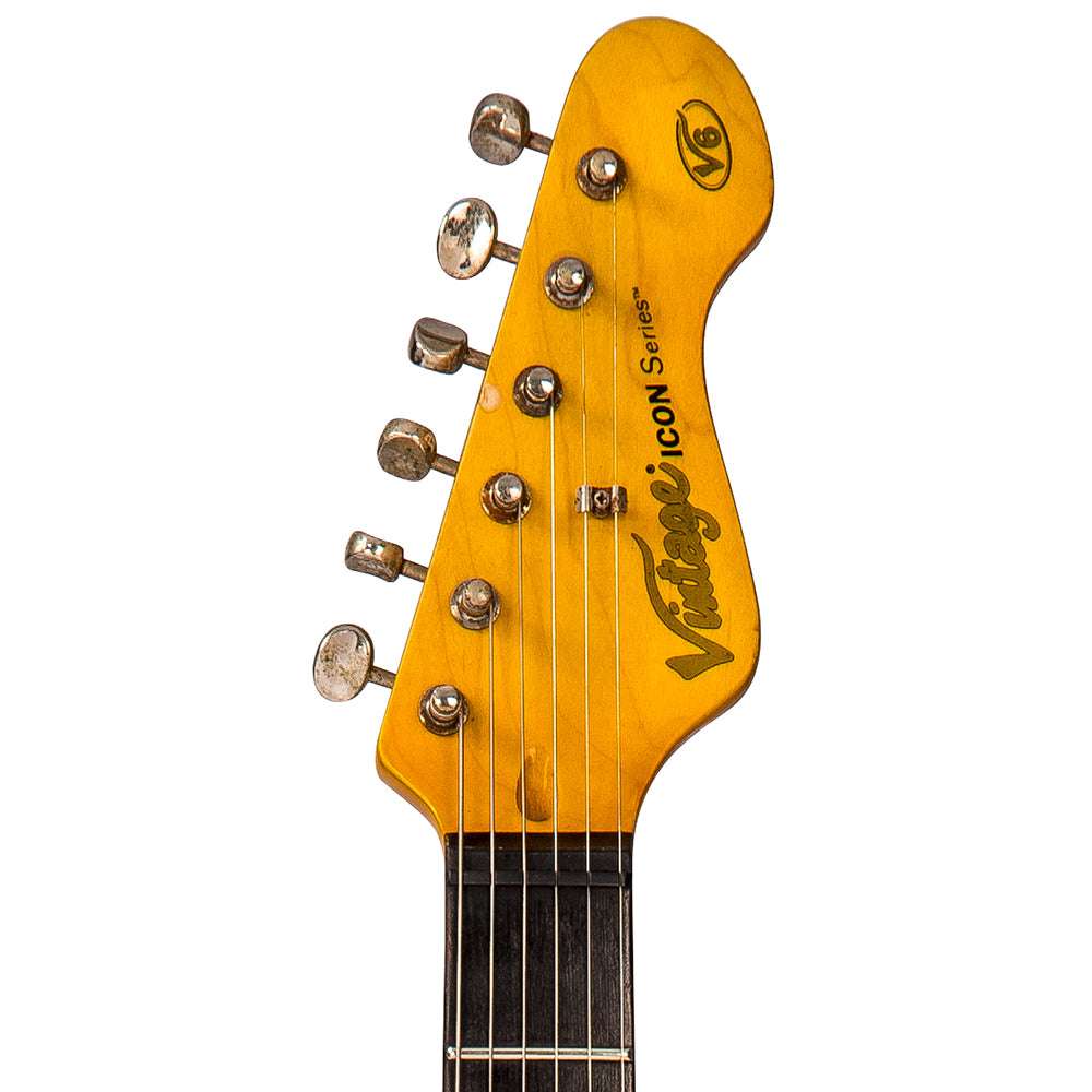 IN BUILD: - Vintage V6 ProShop Unique ~ Surf Green, Electric Guitar for sale at Richards Guitars.