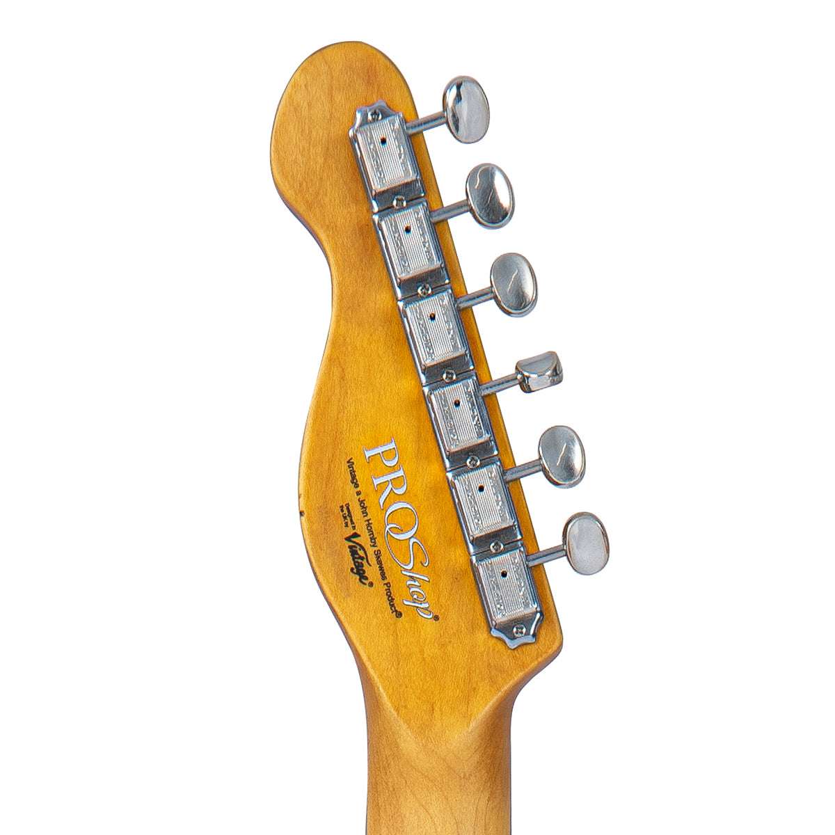 IN BUILD: - Vintage V62 ProShop Custom Build ~ Vintage White, Electric Guitar for sale at Richards Guitars.
