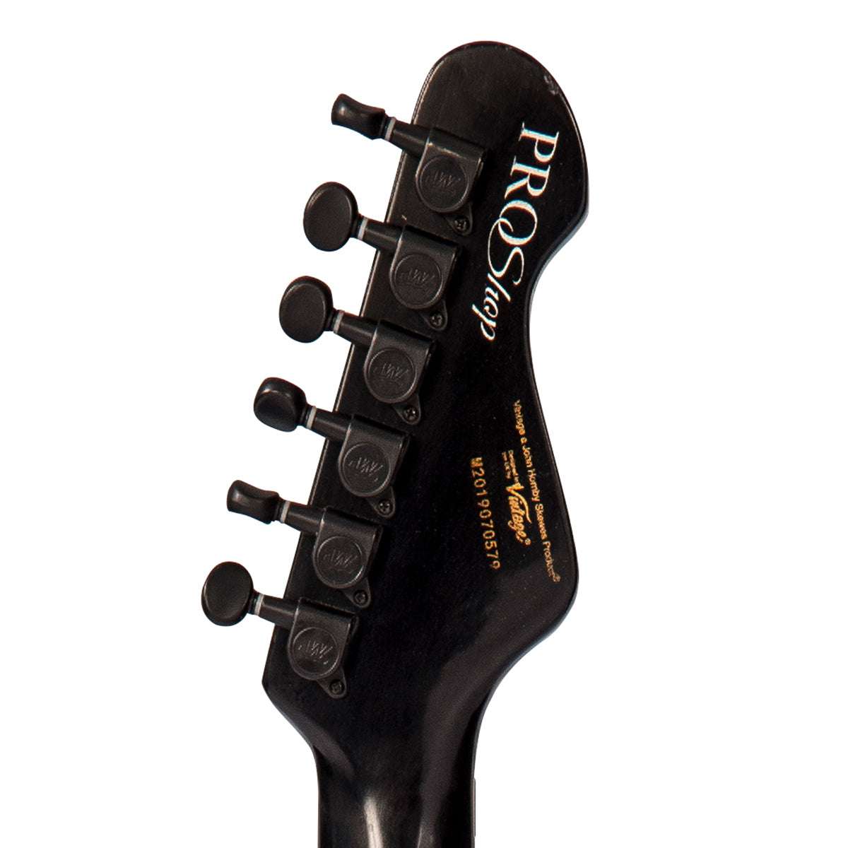 IN BUILD: - Vintage V624 ProShop Unique ~ Raw Knuckle Pink, Electric Guitar for sale at Richards Guitars.