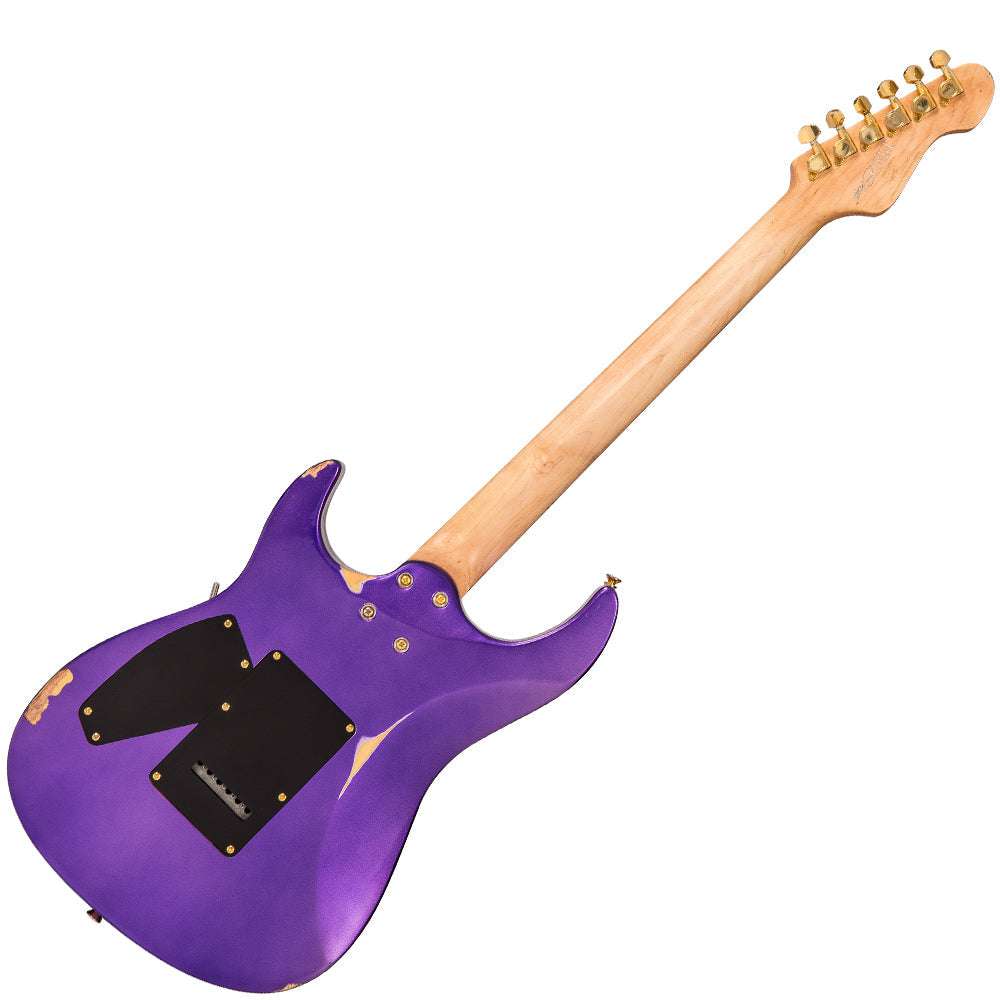 IN BUILD: - Vintage V6M24 ProShop Unique ~ Pasadena Purple, Electric Guitar for sale at Richards Guitars.