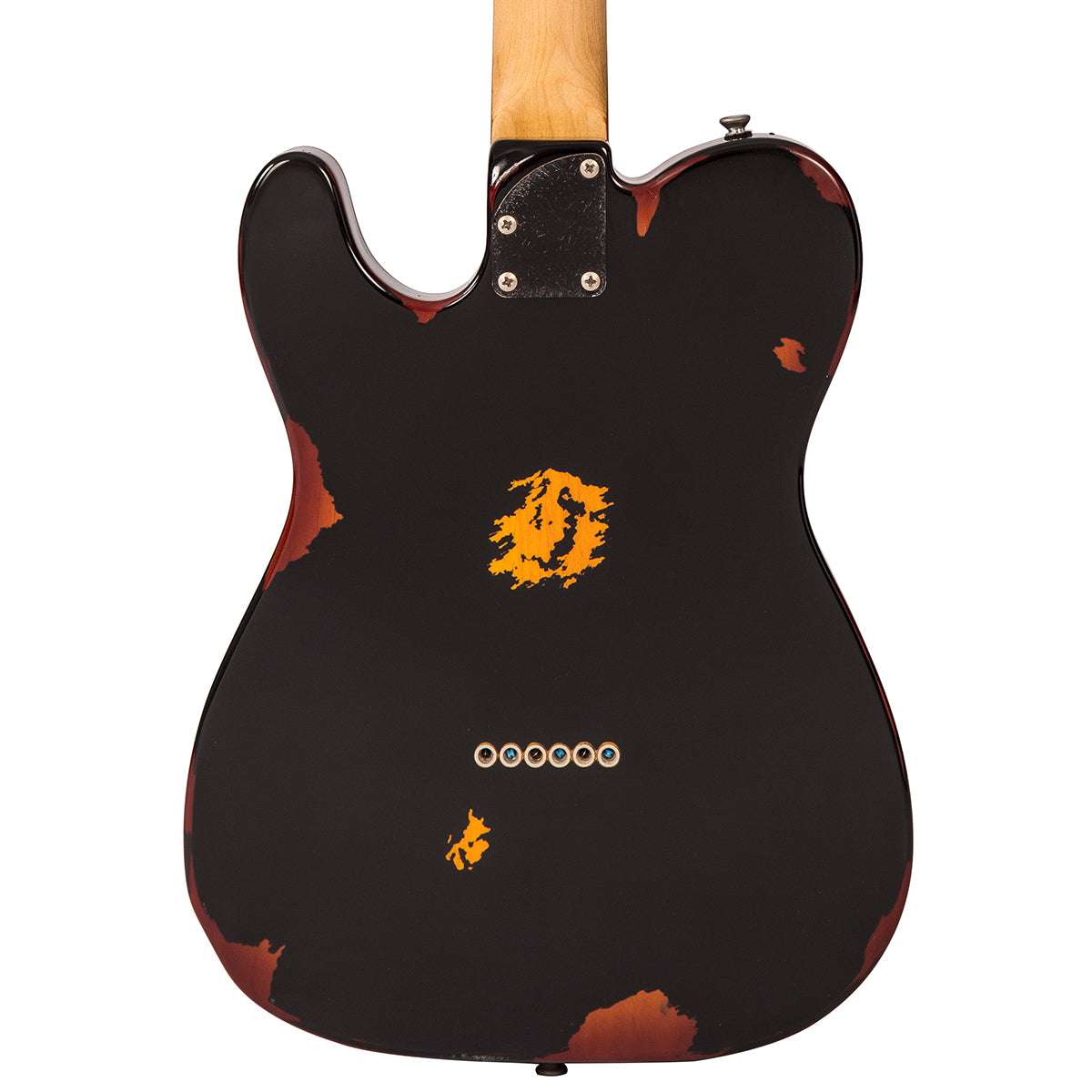 IN BUILD: - Vintage V72 ProShop Unique ~ Flamed Pink Relic, Electric Guitar for sale at Richards Guitars.