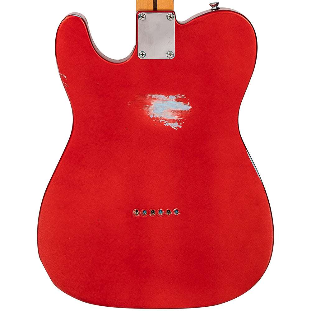 IN BUILD: - Vintage V75 ProShop Unique ~ Red, Electric Guitar for sale at Richards Guitars.