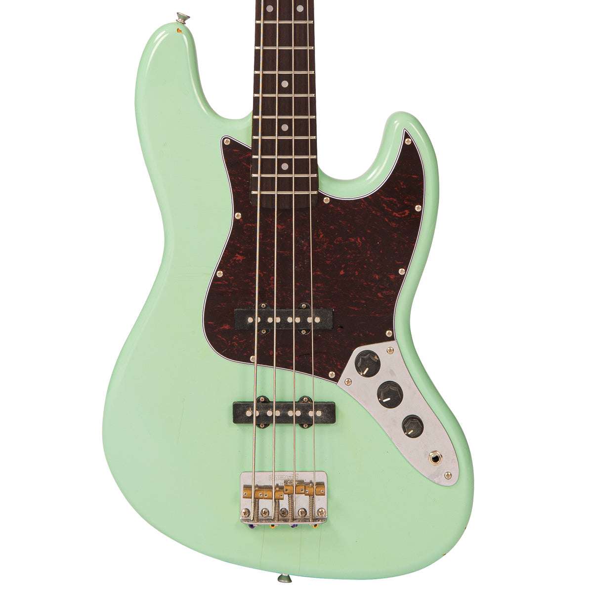 IN BUILD: - Vintage VJ74 ProShop Unique ~ Aged Ventura Green, Electric Guitar for sale at Richards Guitars.