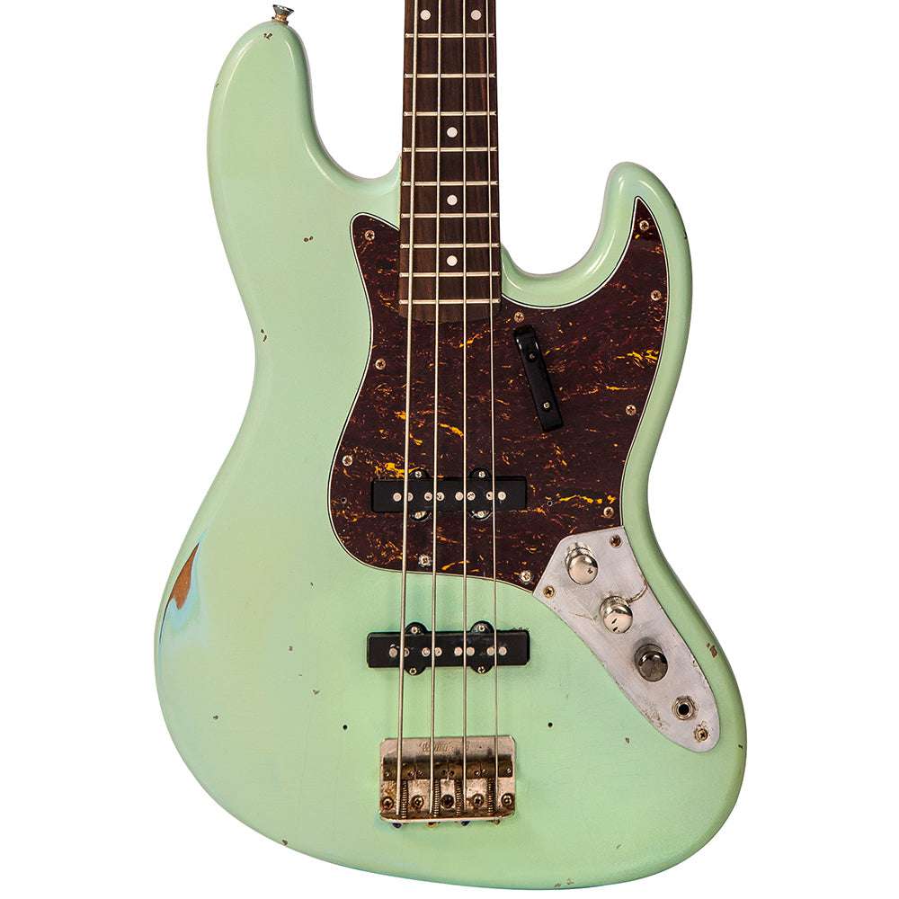 IN BUILD: - Vintage VJ74 ProShop Unique ~ Surf Green, Electric Guitar for sale at Richards Guitars.