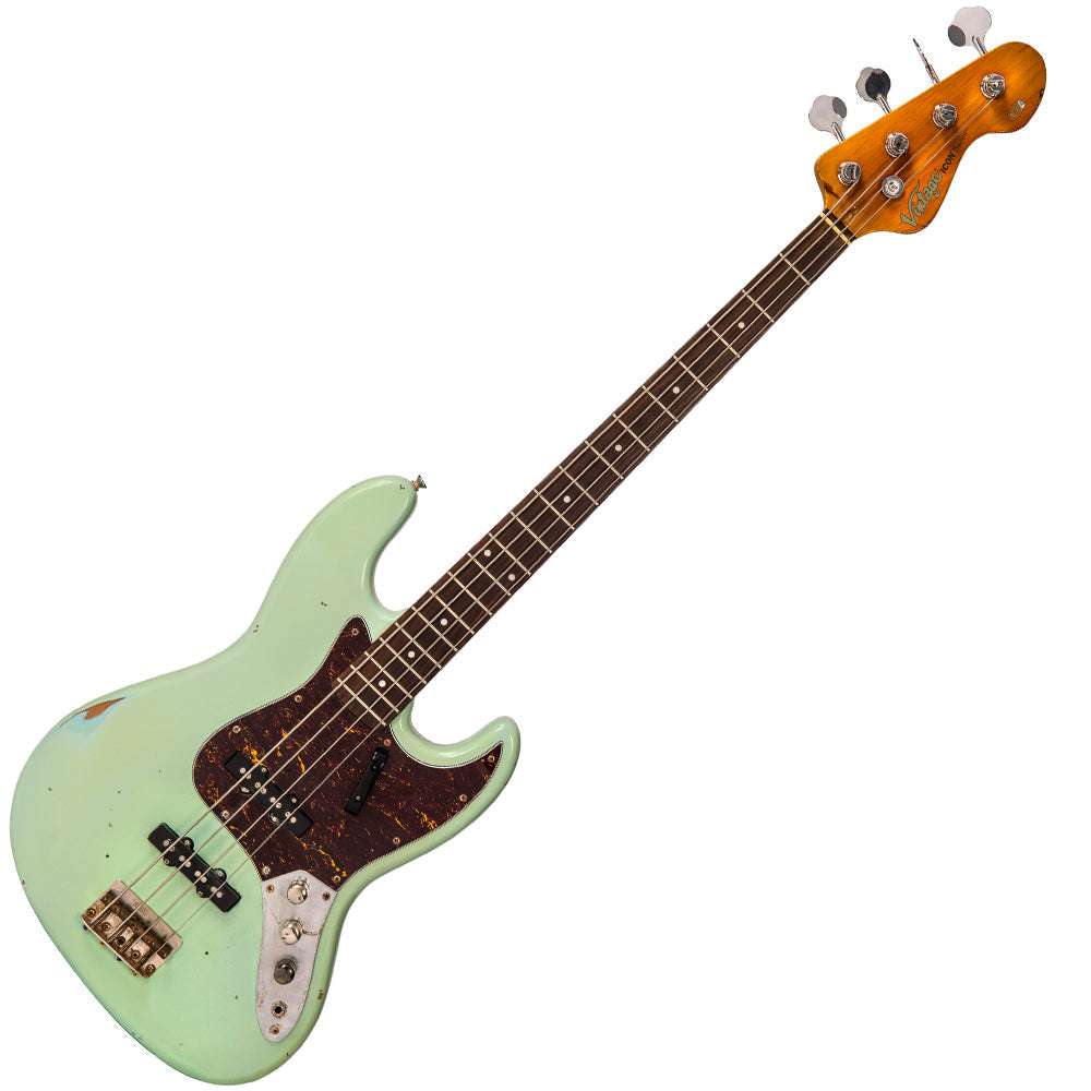 IN BUILD: - Vintage VJ74 ProShop Unique ~ Surf Green, Electric Guitar for sale at Richards Guitars.