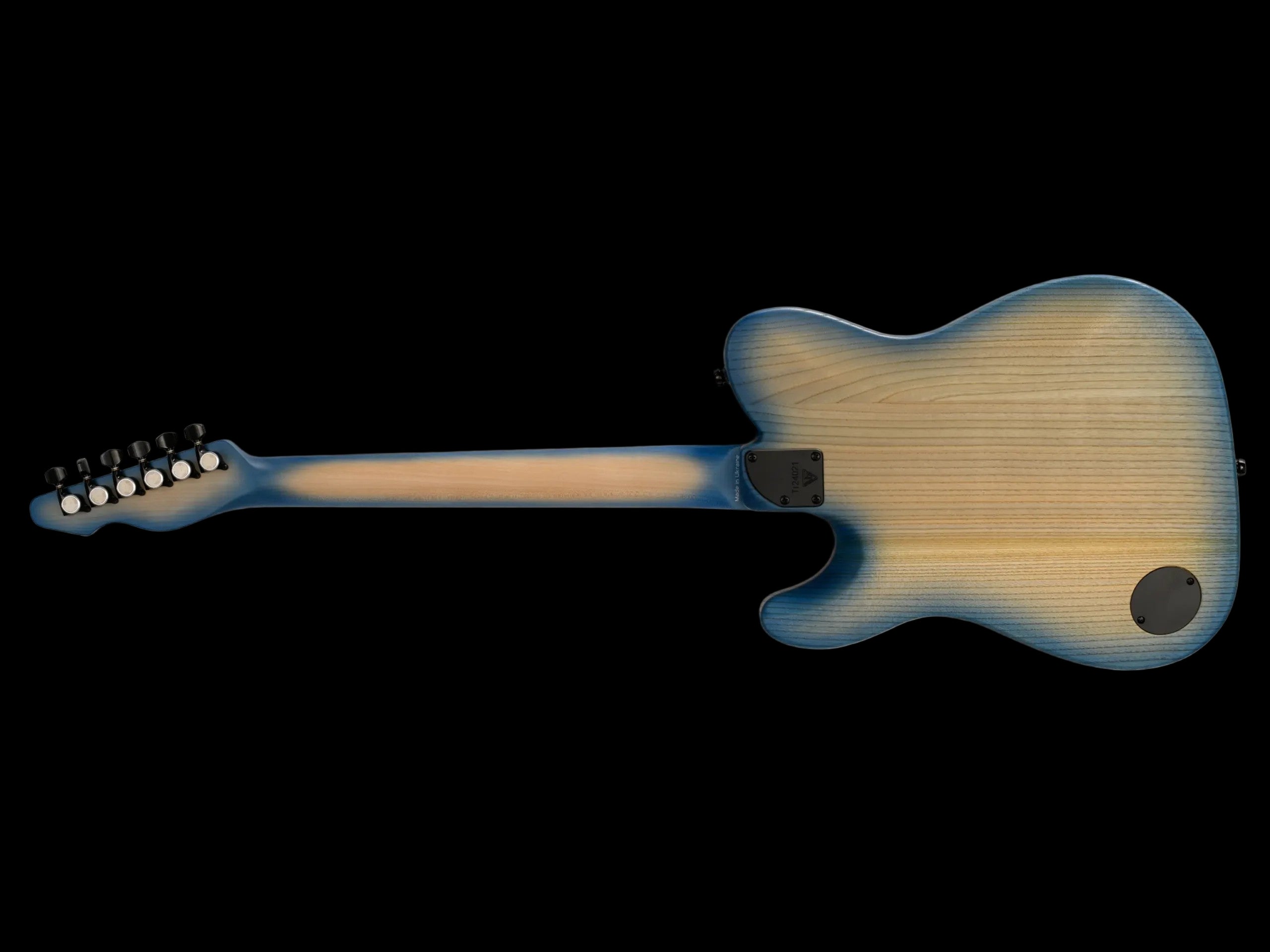 Valiant Titan Barhat Blue Pore Electric Guitar