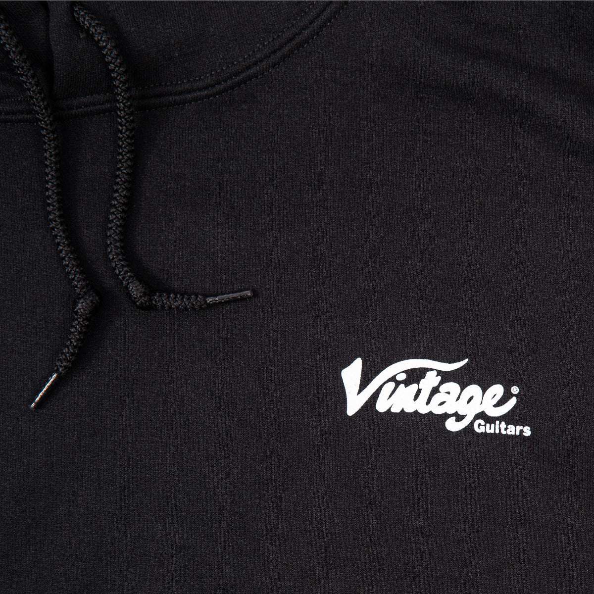 Vintage Black Fleece Hoodie, Extra Large (We will swap to correct size Post Purchase), Merch for sale at Richards Guitars.