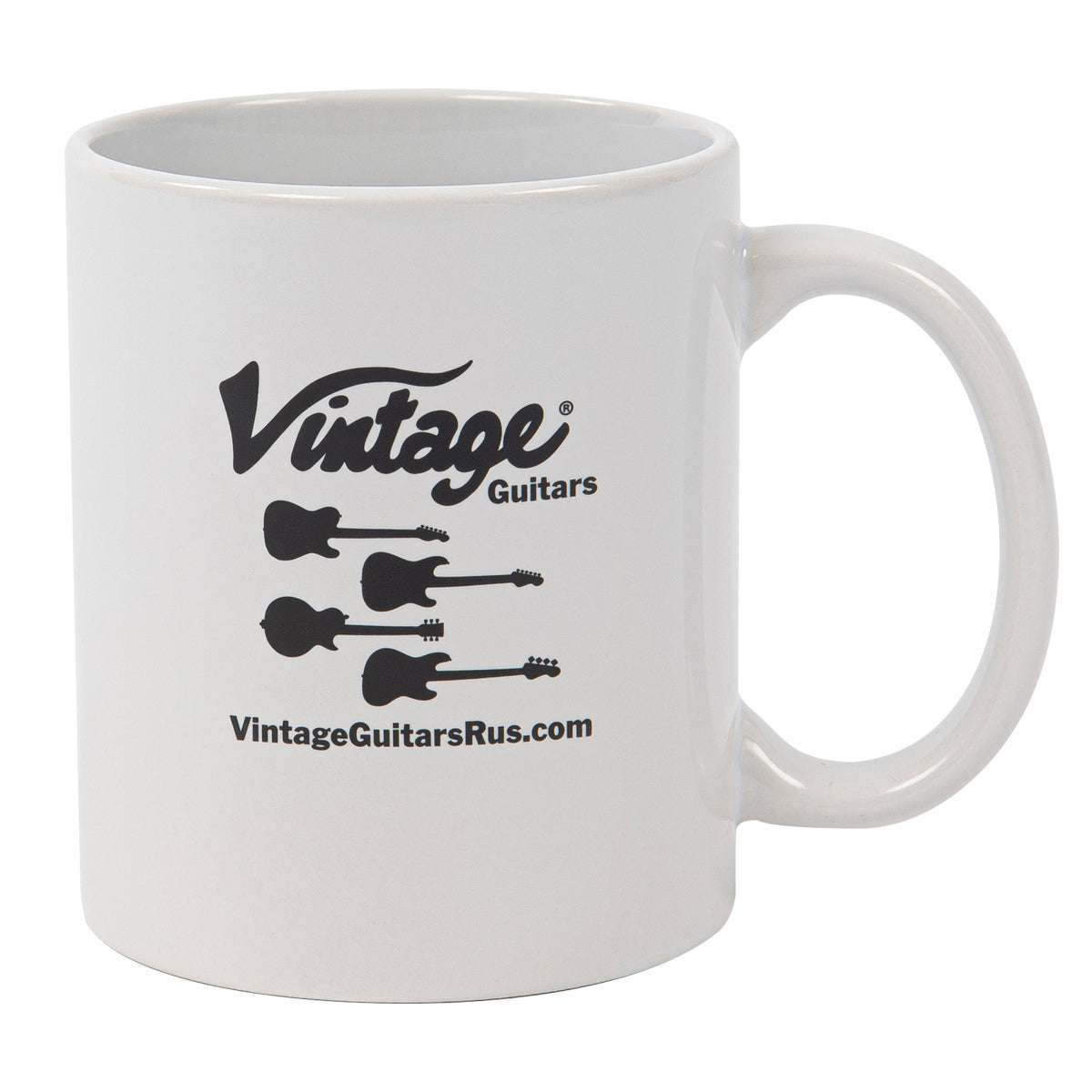 Vintage Mug, Merch for sale at Richards Guitars.