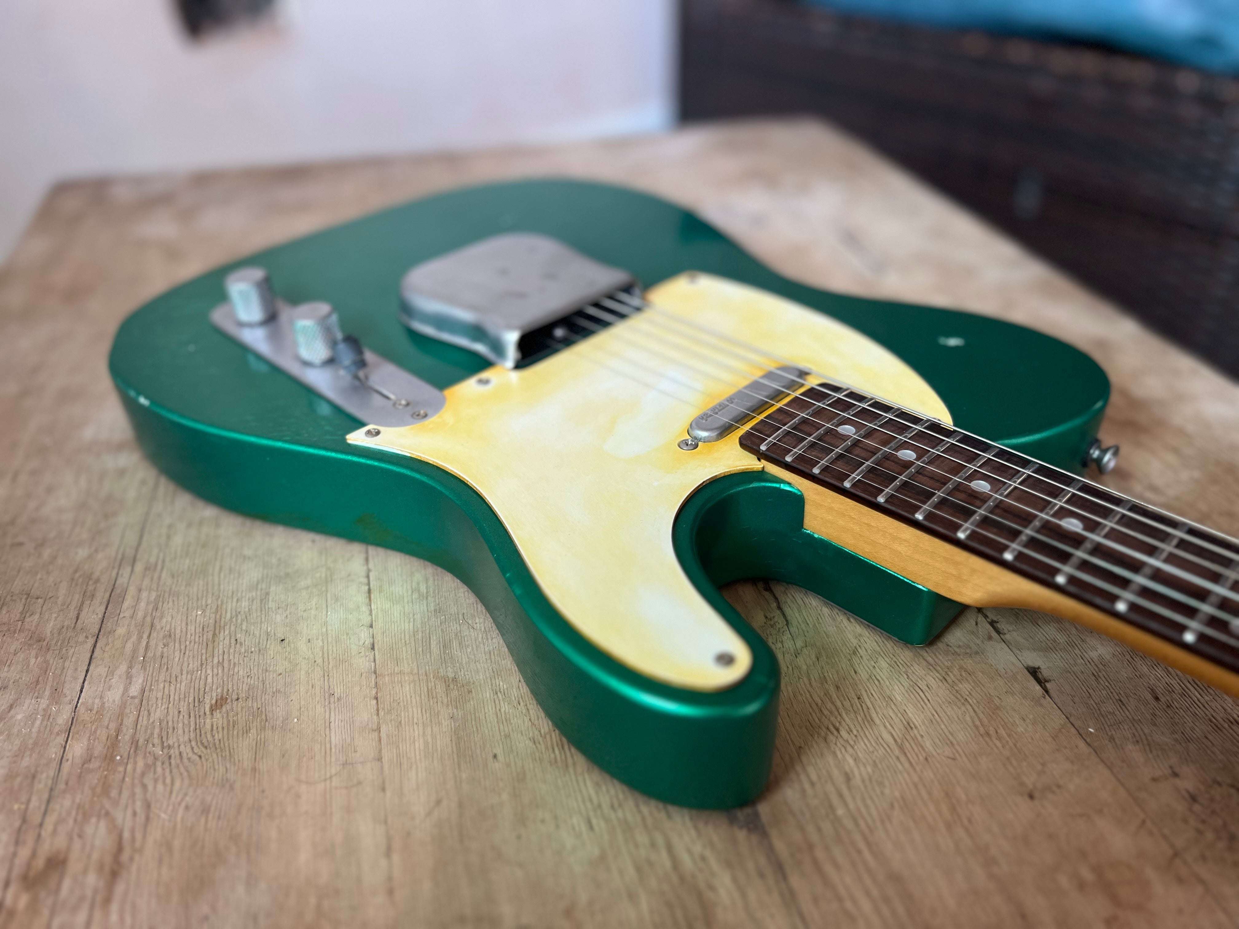 Vintage ProShop "New Dawn" Green Custom, Electric Guitar for sale at Richards Guitars.
