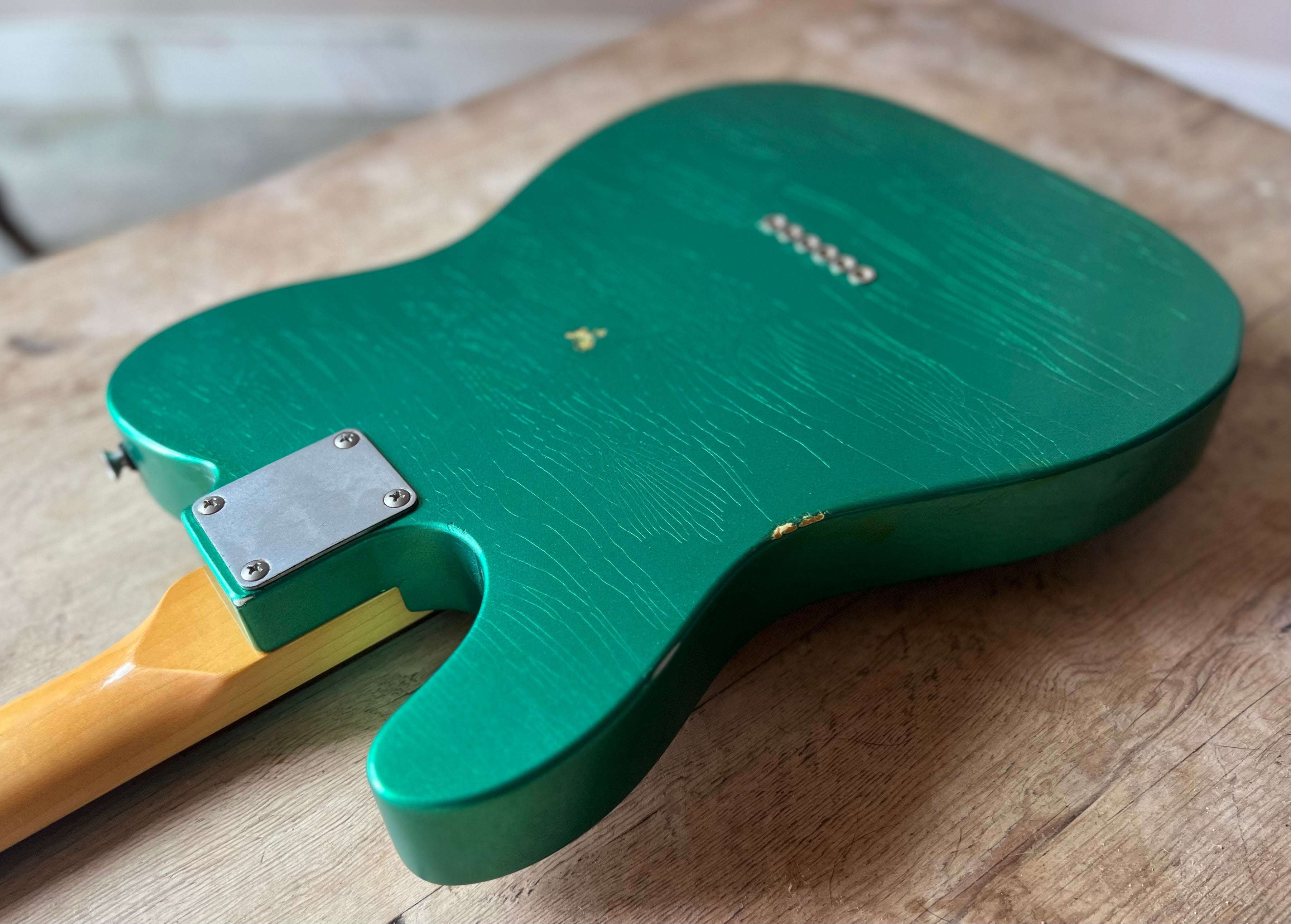 Vintage ProShop "New Dawn" Green Custom, Electric Guitar for sale at Richards Guitars.