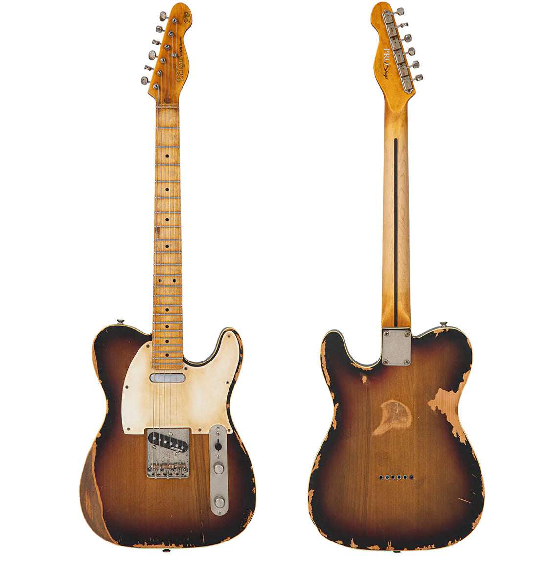Vintage Proshop V59 Distressed Sunburst - Another Extraordinary Instrument!, Electric Guitar for sale at Richards Guitars.