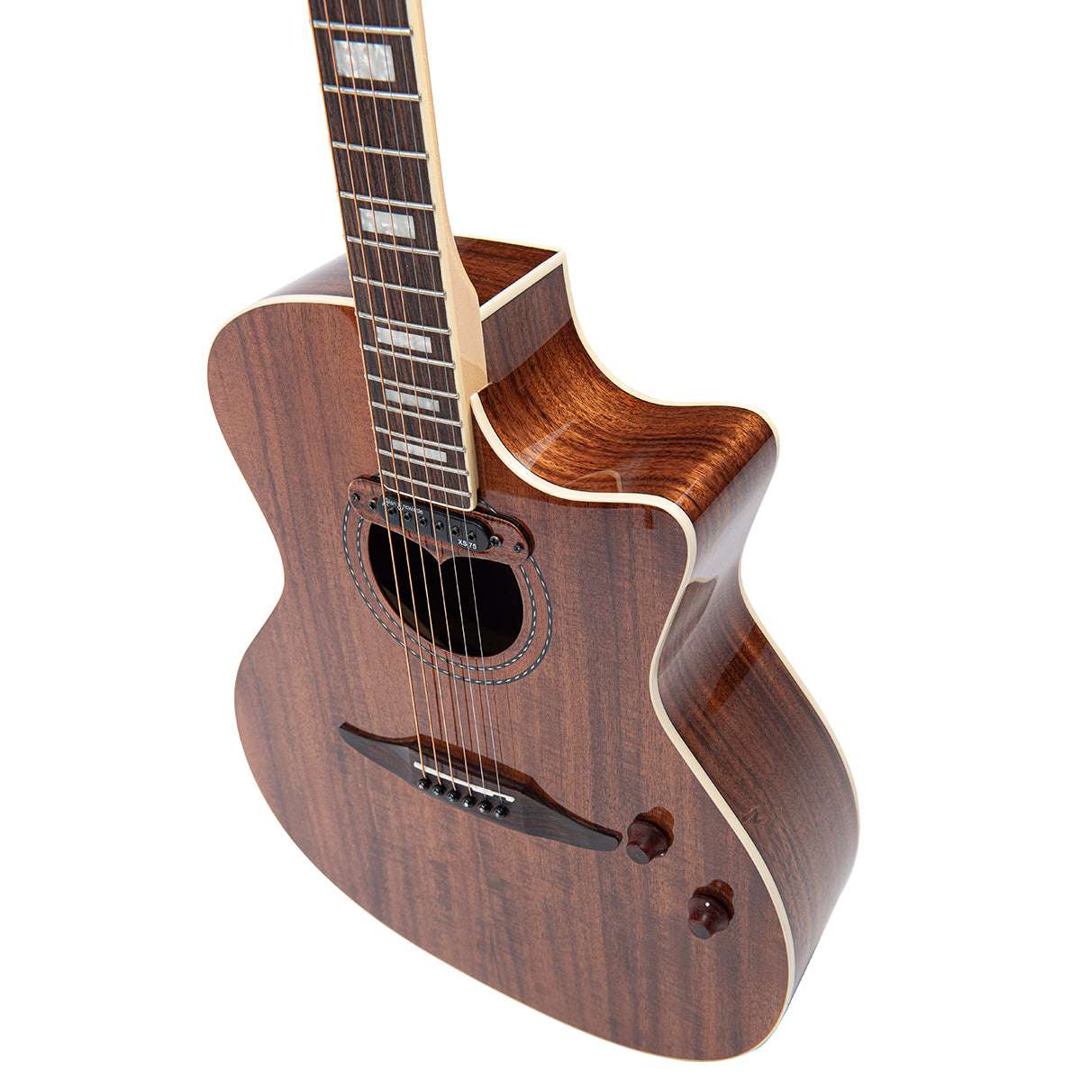 Vintage REVO ELEKTRA ~ Acacia Silk VRE900AC, Electro Acoustic Guitar for sale at Richards Guitars.