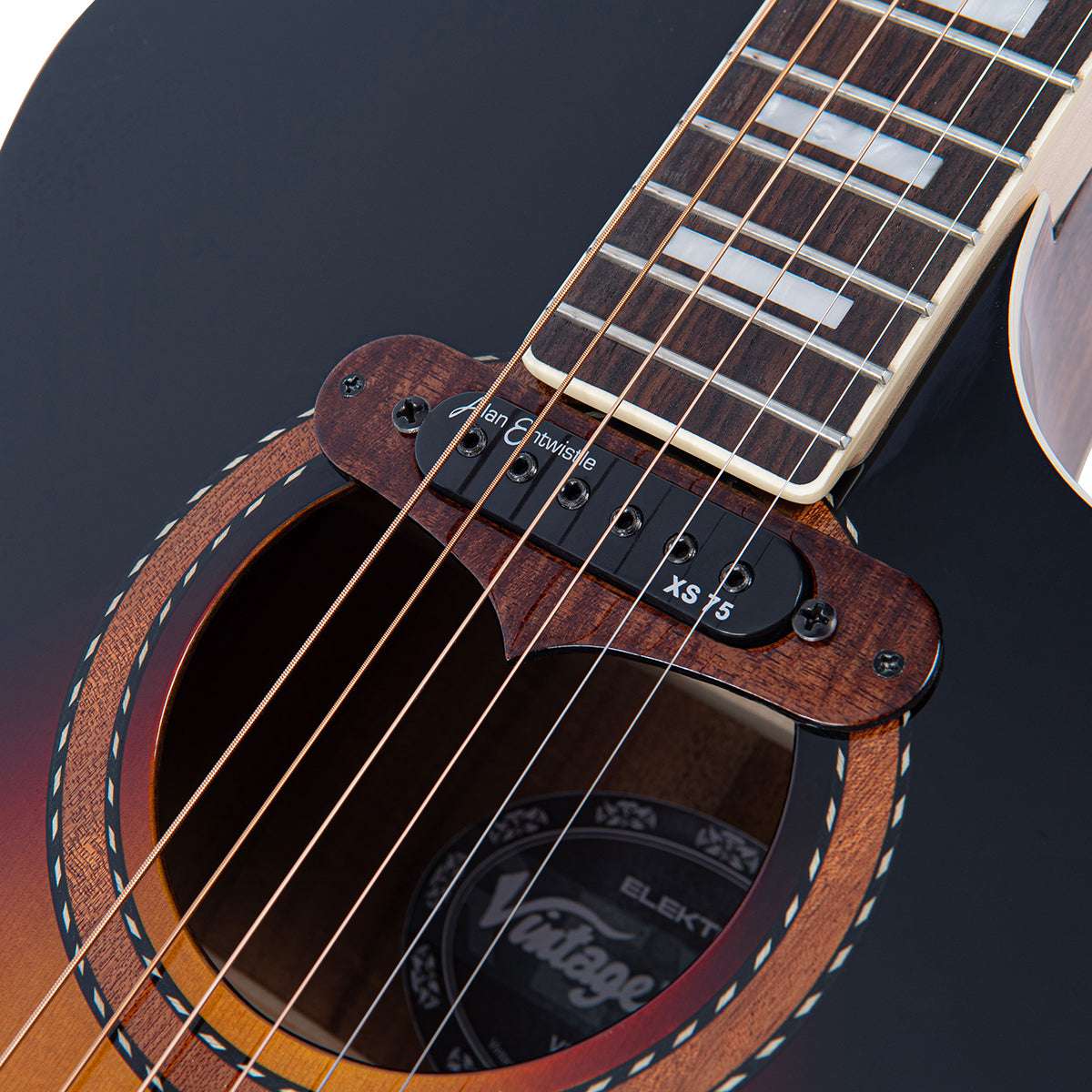 Vintage REVO ELEKTRA ~ Sunburst Silk, chitarra elettroacustica in vendita presso Richards Guitars.
