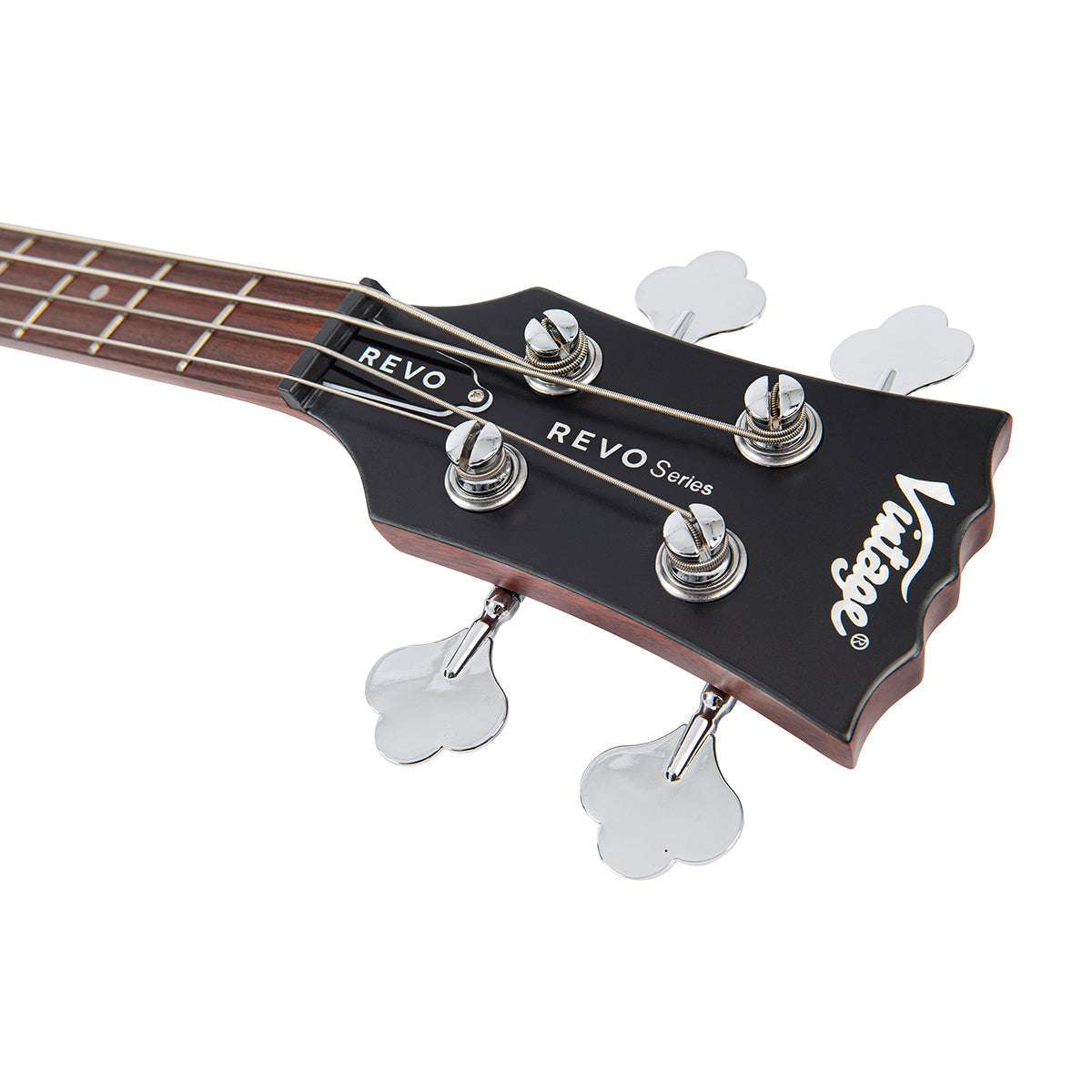 Vintage REVO Series 'Callan' Bass ~ Mahogany VRB70MH, Bass Guitar for sale at Richards Guitars.