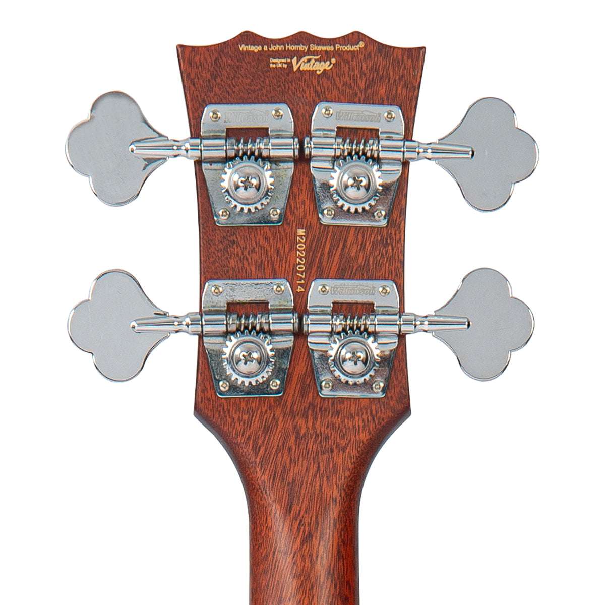 Vintage REVO Series 'Callan' Bass ~ Mahogany, Bass Guitar for sale at Richards Guitars.