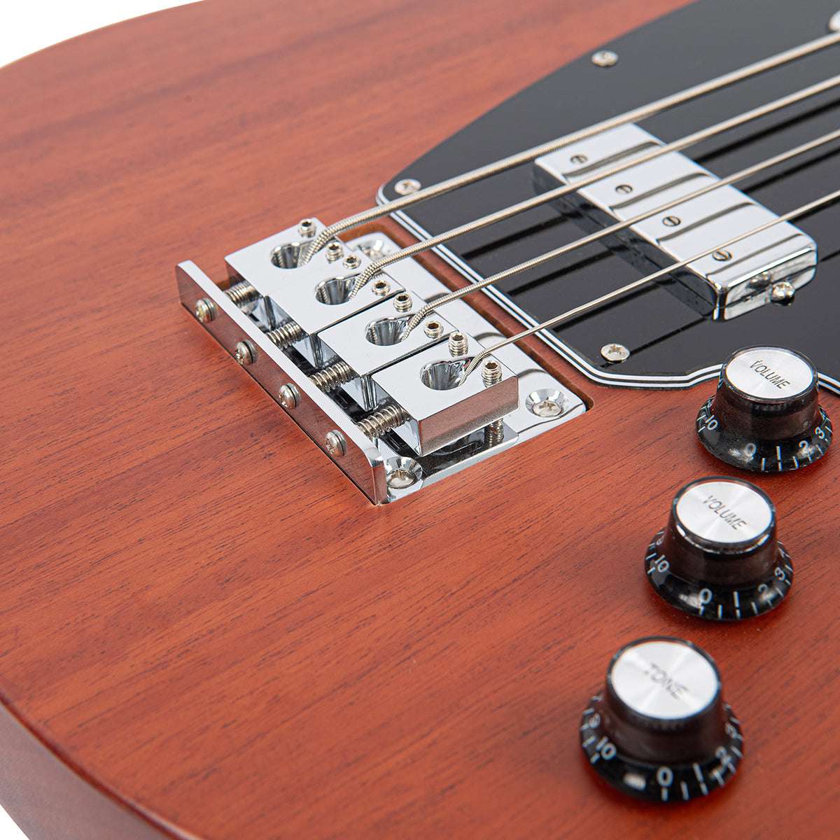 Vintage REVO Series 'Callan' Bass ~ Mahogany, Bass Guitar for sale at Richards Guitars.